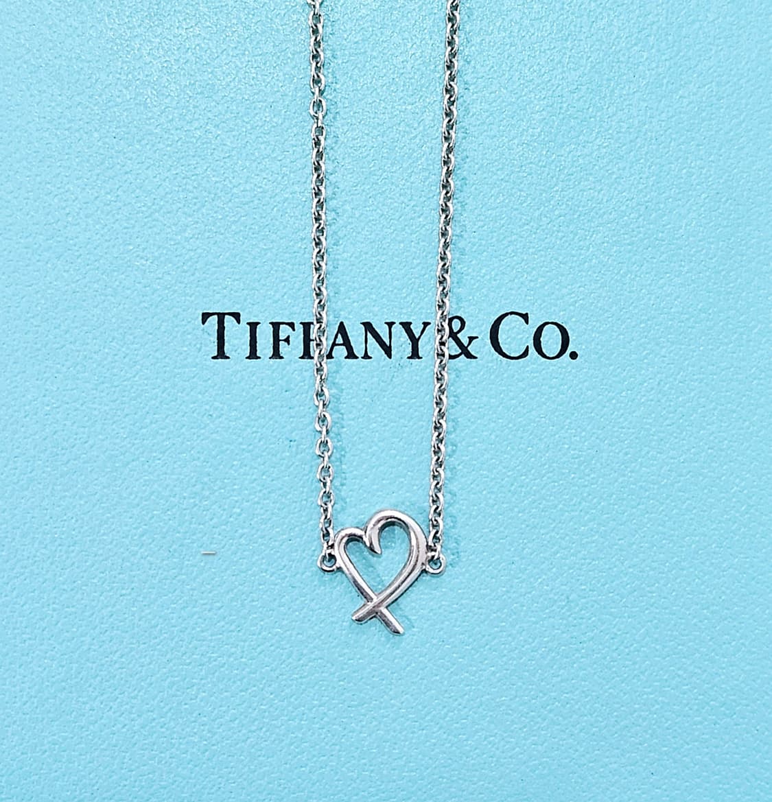 티파니앤코 러빙하트 팔찌 실버 M사이즈 17.8cm [정품/풀구성] 상품이미지3