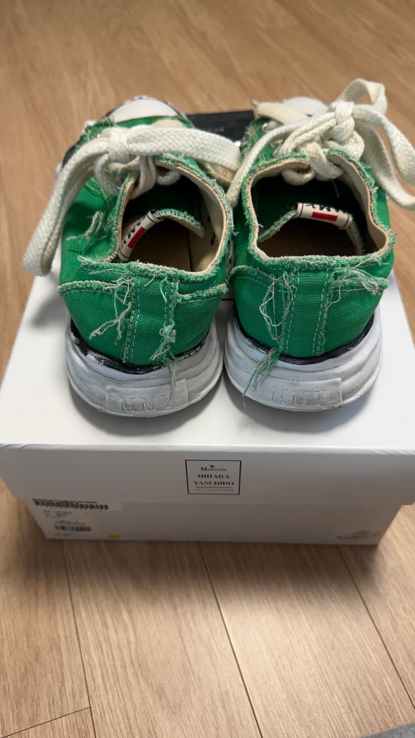 메종 미하라 야스히로 피터슨 그린 40사이즈 상품이미지3