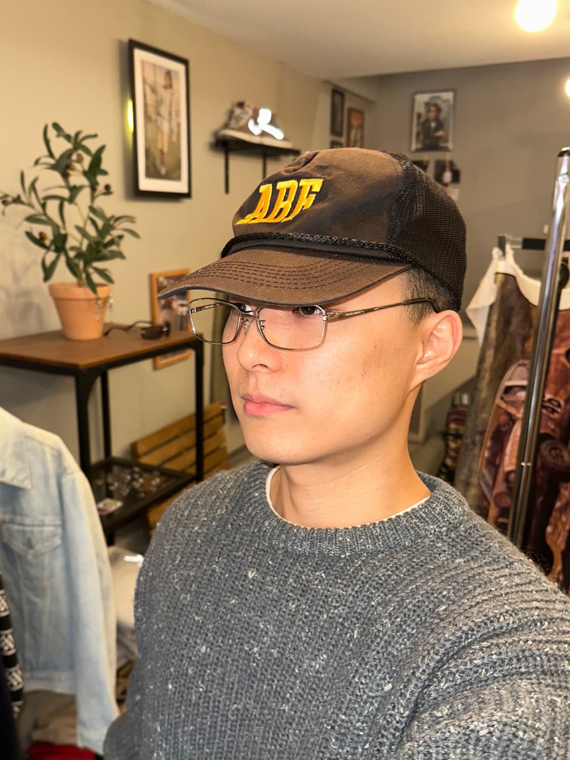 90-00s Giorgio Armani old square glasses 상품이미지1