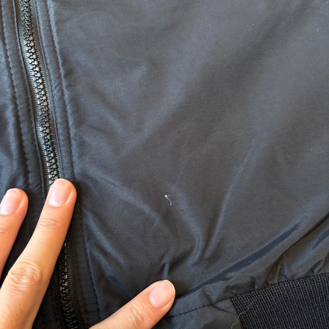 90s L.L.bean 90년대 생산 엘엘빈 블랙 웜업 자켓 상품이미지7