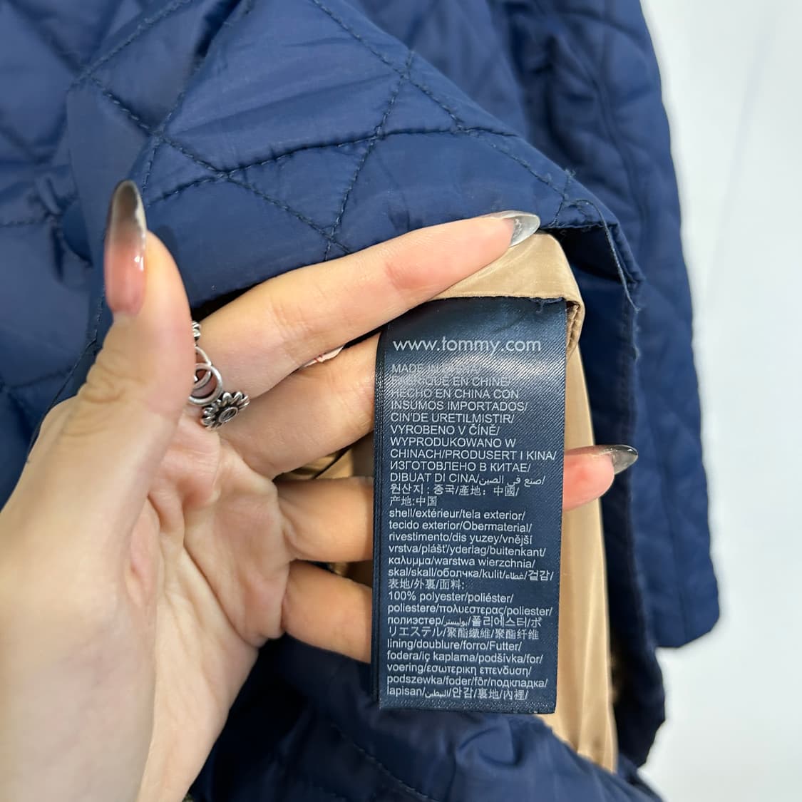 타미힐피거 키즈 퀄팅 자켓 152 상품이미지4