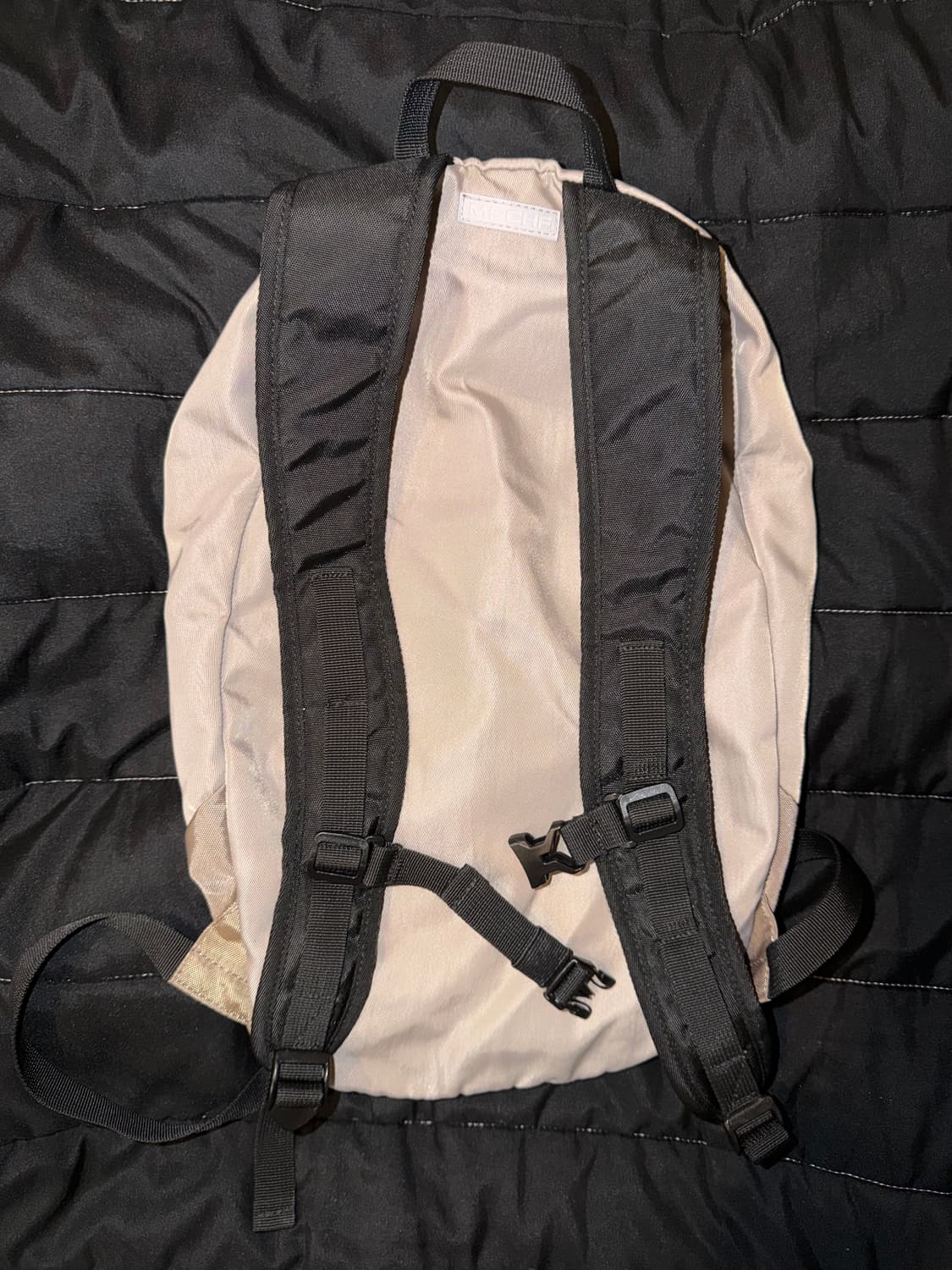 미스치프 롬버스 백팩 핑크 그레이 상품이미지4