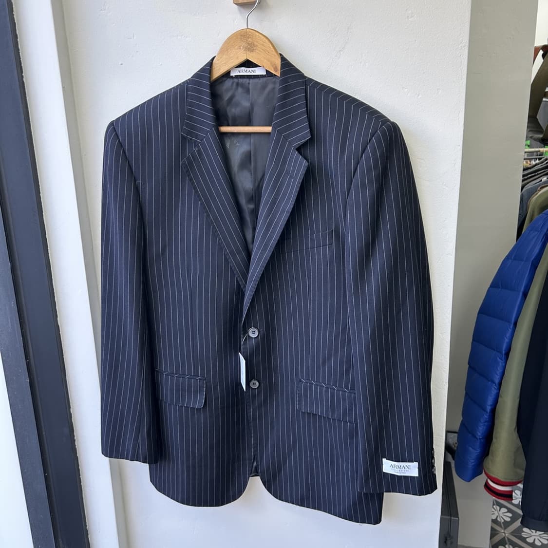 15986 - 아르마니 스트라이프 투피스 수트 셋업 상품이미지2