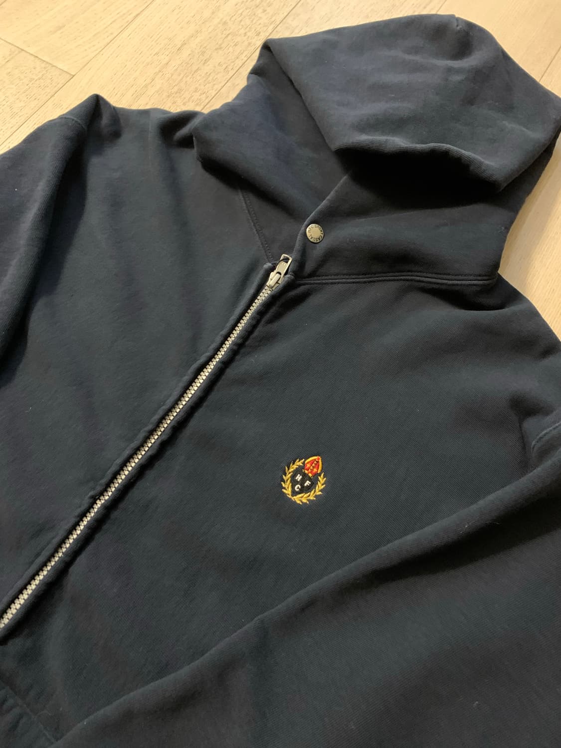 헤리티지플로스 226 리버스 후드집업 네이비 L 상품이미지2