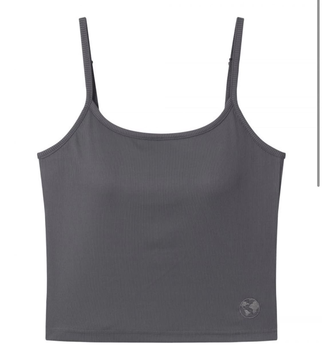 어스지구EARTHJIGAIRY BRA SLEEVELESS (GRAY)  상품이미지1