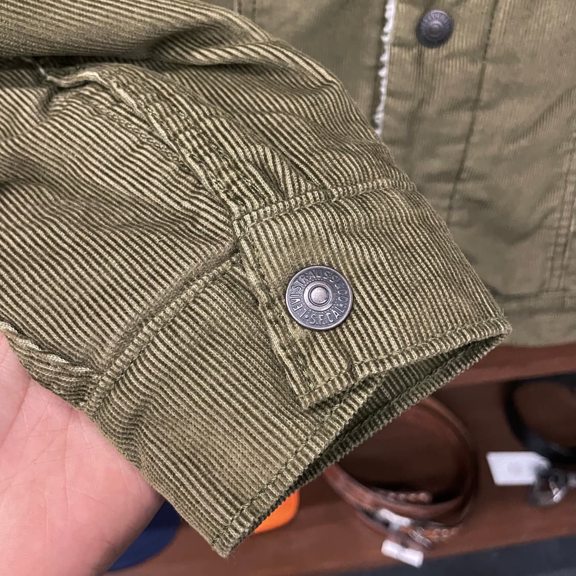 리바이스 타입2 코듀로이 쉐르파 자켓 상품이미지5