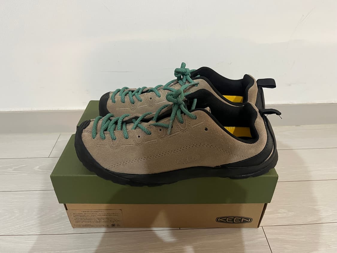 킨 재스퍼 스웨이드 스니커즈 실버 밍크 상품이미지1