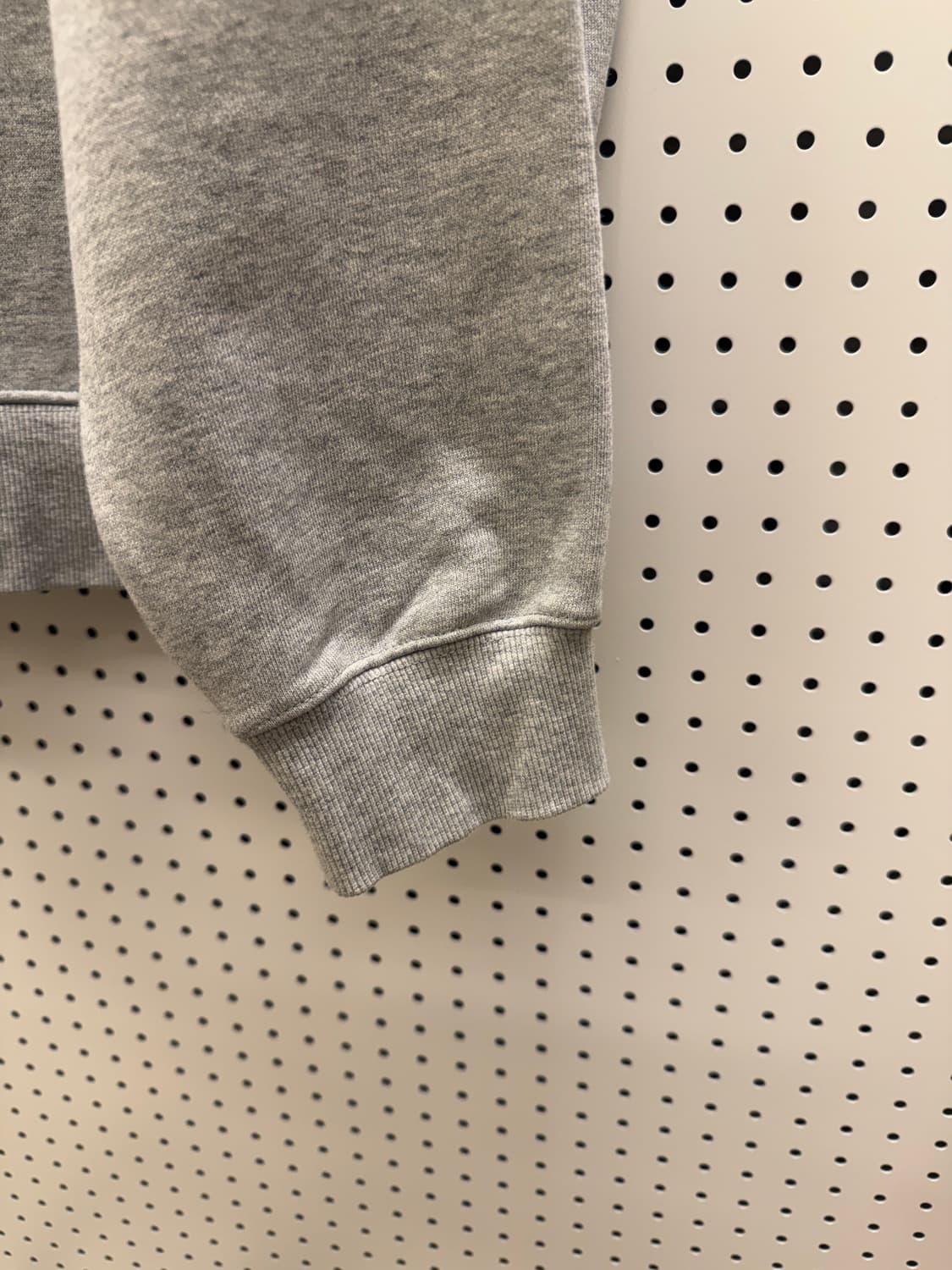 트래셔 플레임 로고 후드 그레이 U224 상품이미지4