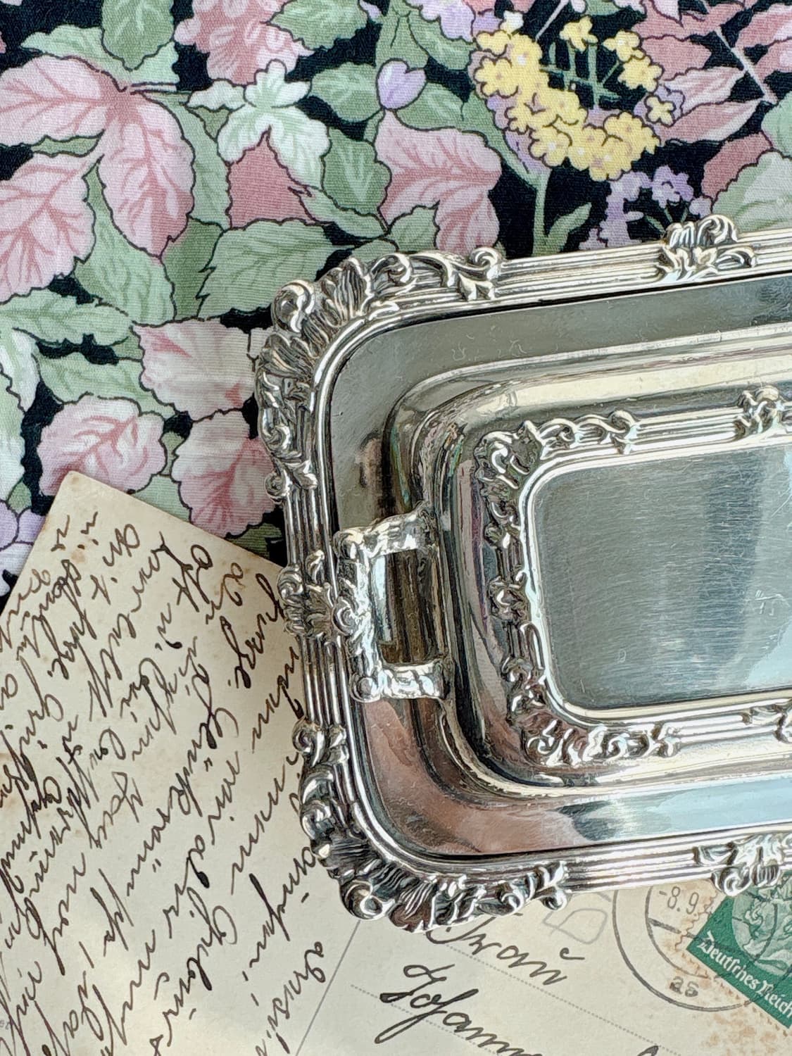 [Rare]영국 앤틱 실버플레이트 미니 버터돔 상품이미지3