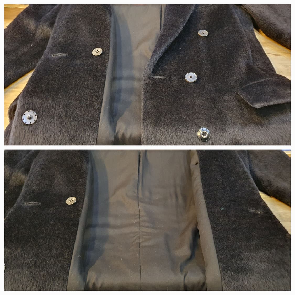 55.마쥬 알파카 블랙코트 상품이미지8