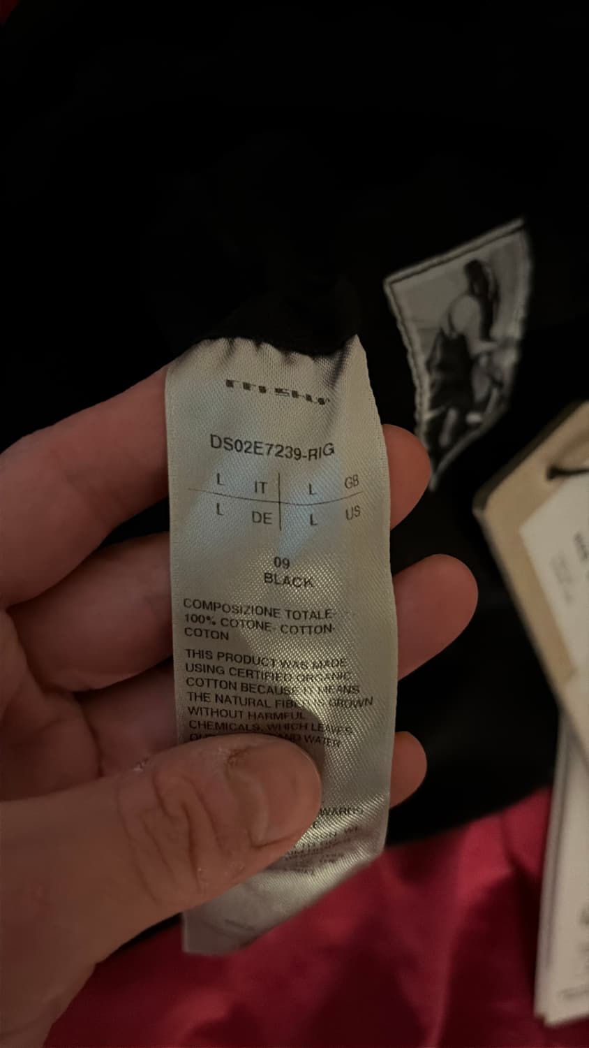 릭오웬스 다크쉐도우 사선 후드집업 상품이미지4