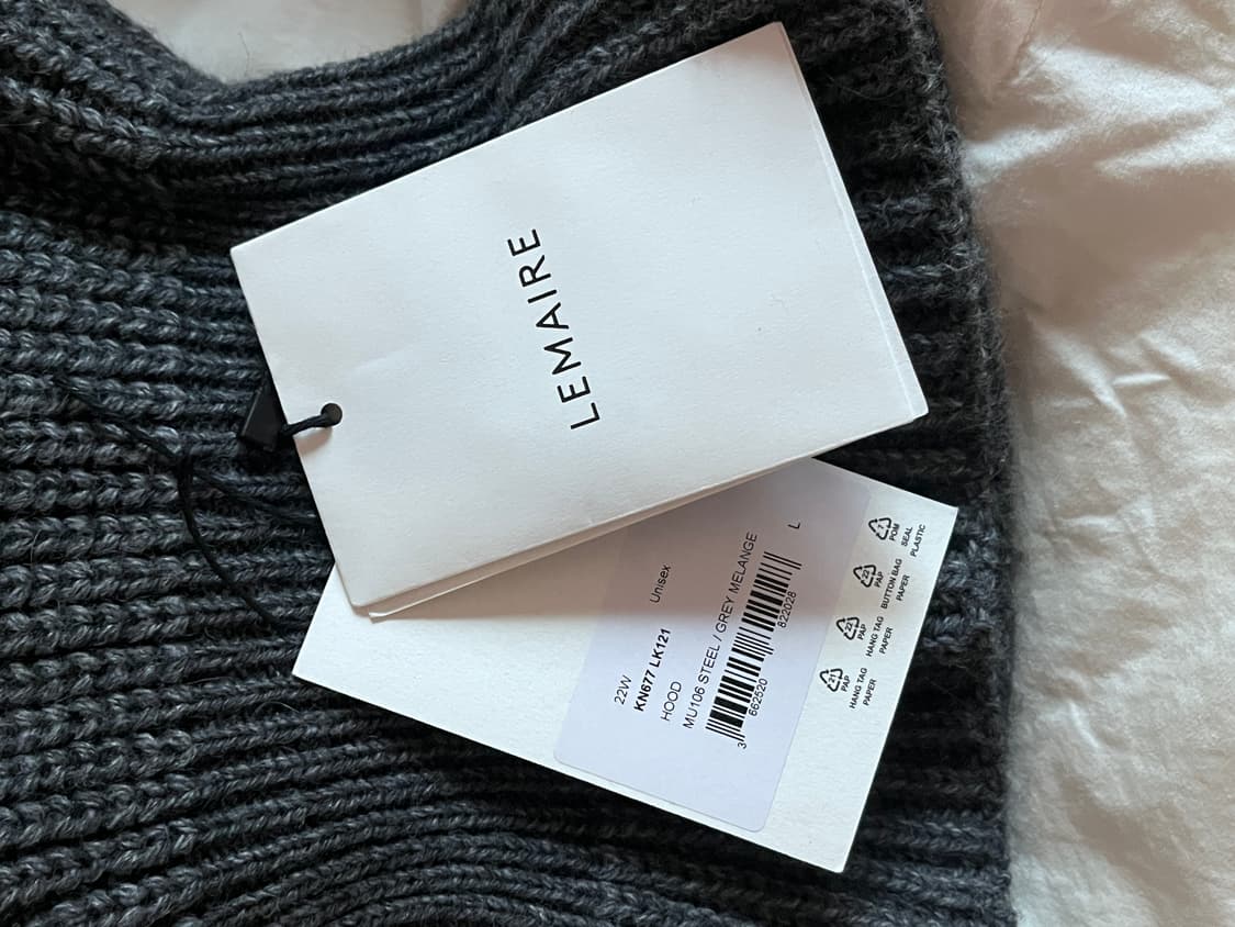 [L] 르메르 바라클라바 후드 멜란지 그레이 상품이미지5