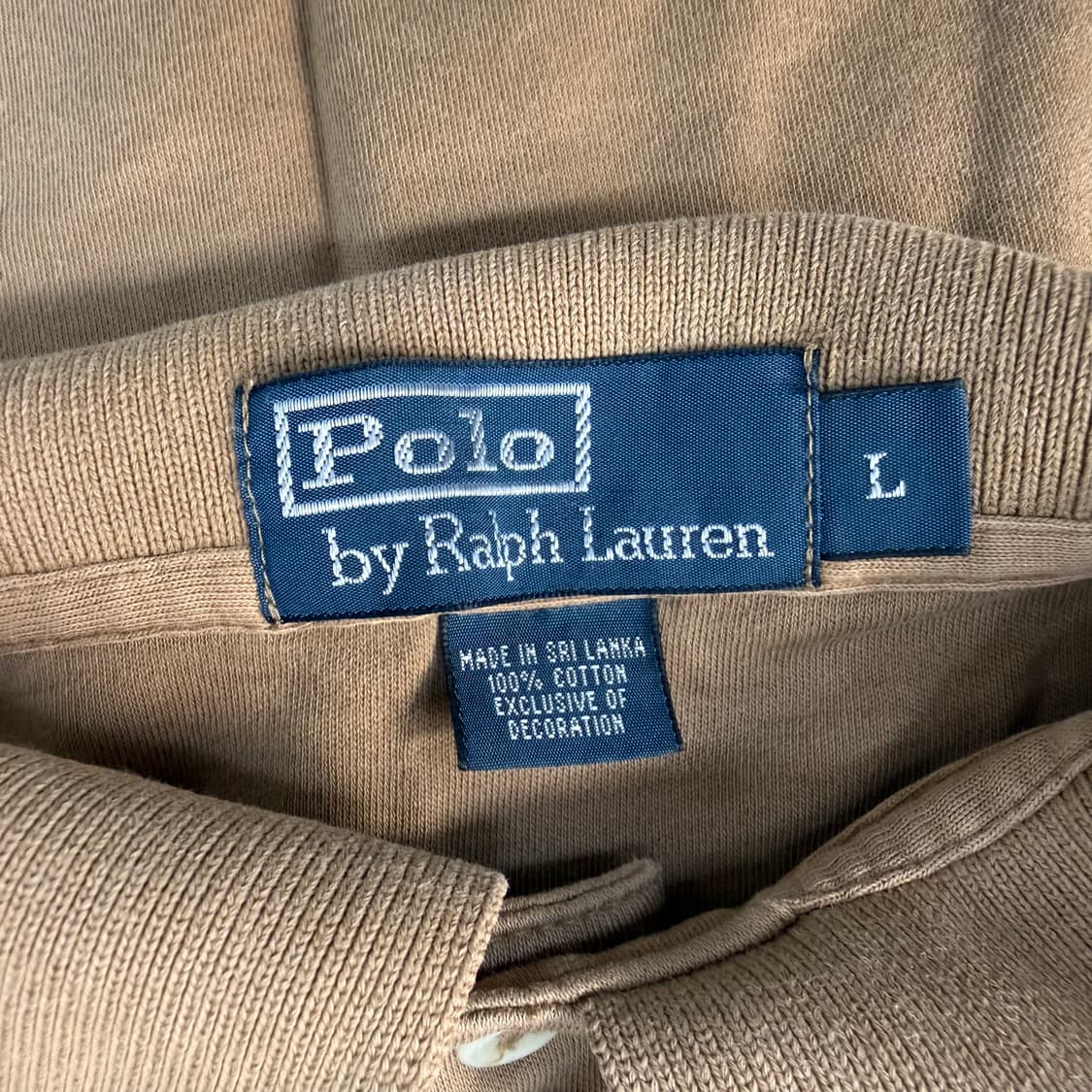 L 폴로랄프로렌 브라운 반팔 폴로티 0225T1 상품이미지3