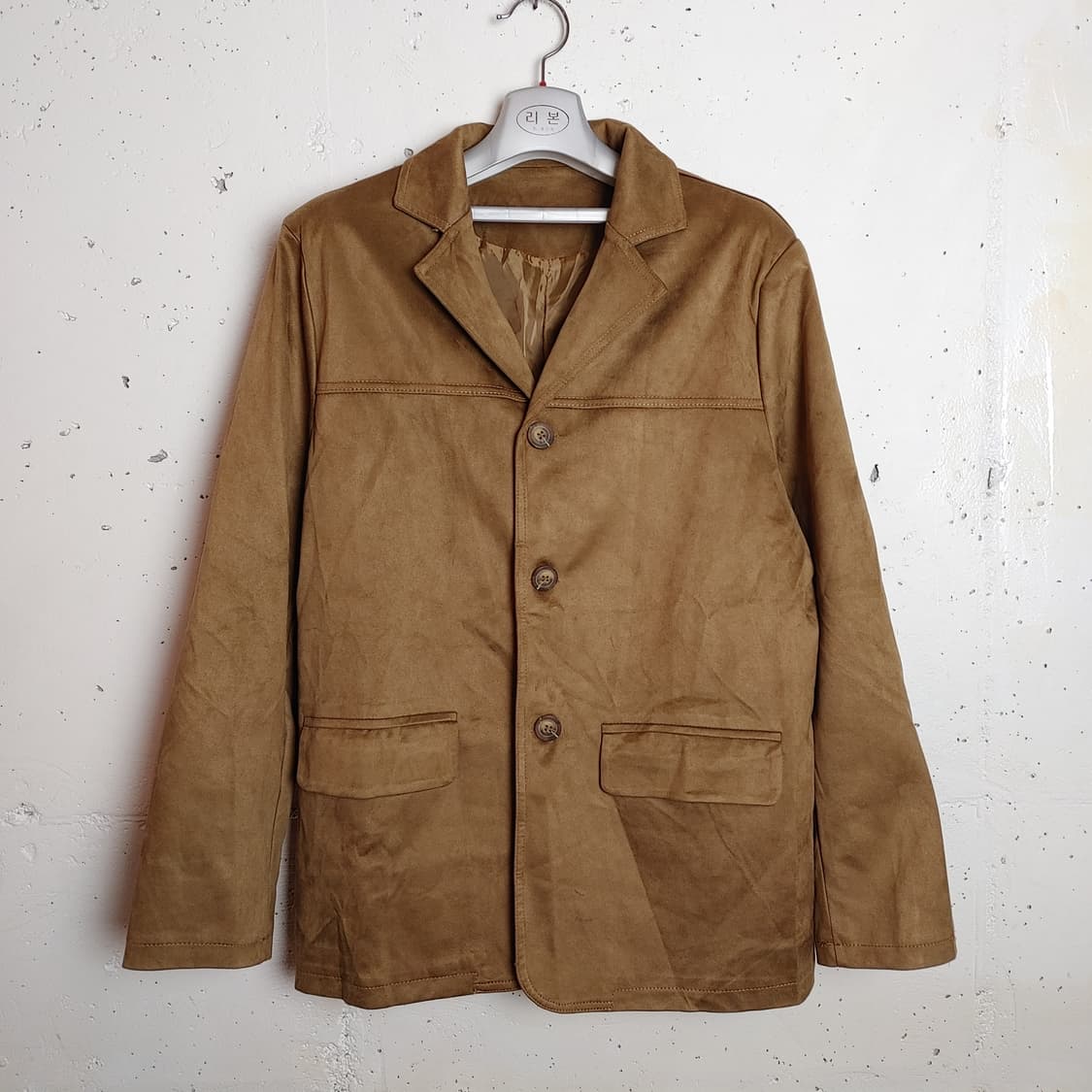 세무 스웨이드 블레이저 자켓 F 새상품 상품이미지1