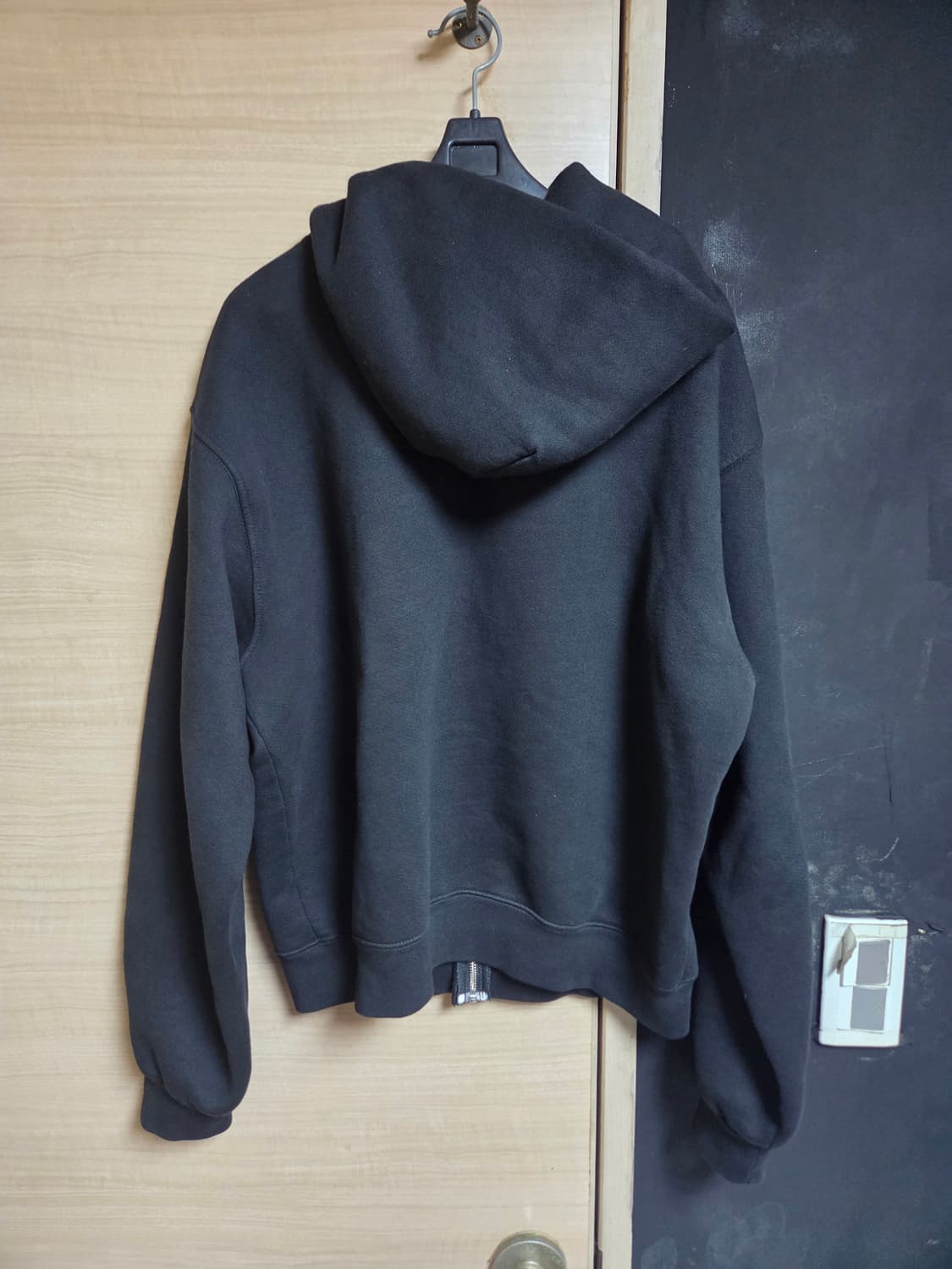 m) 아킴보 클럽 후드집업 faded black 상품이미지2