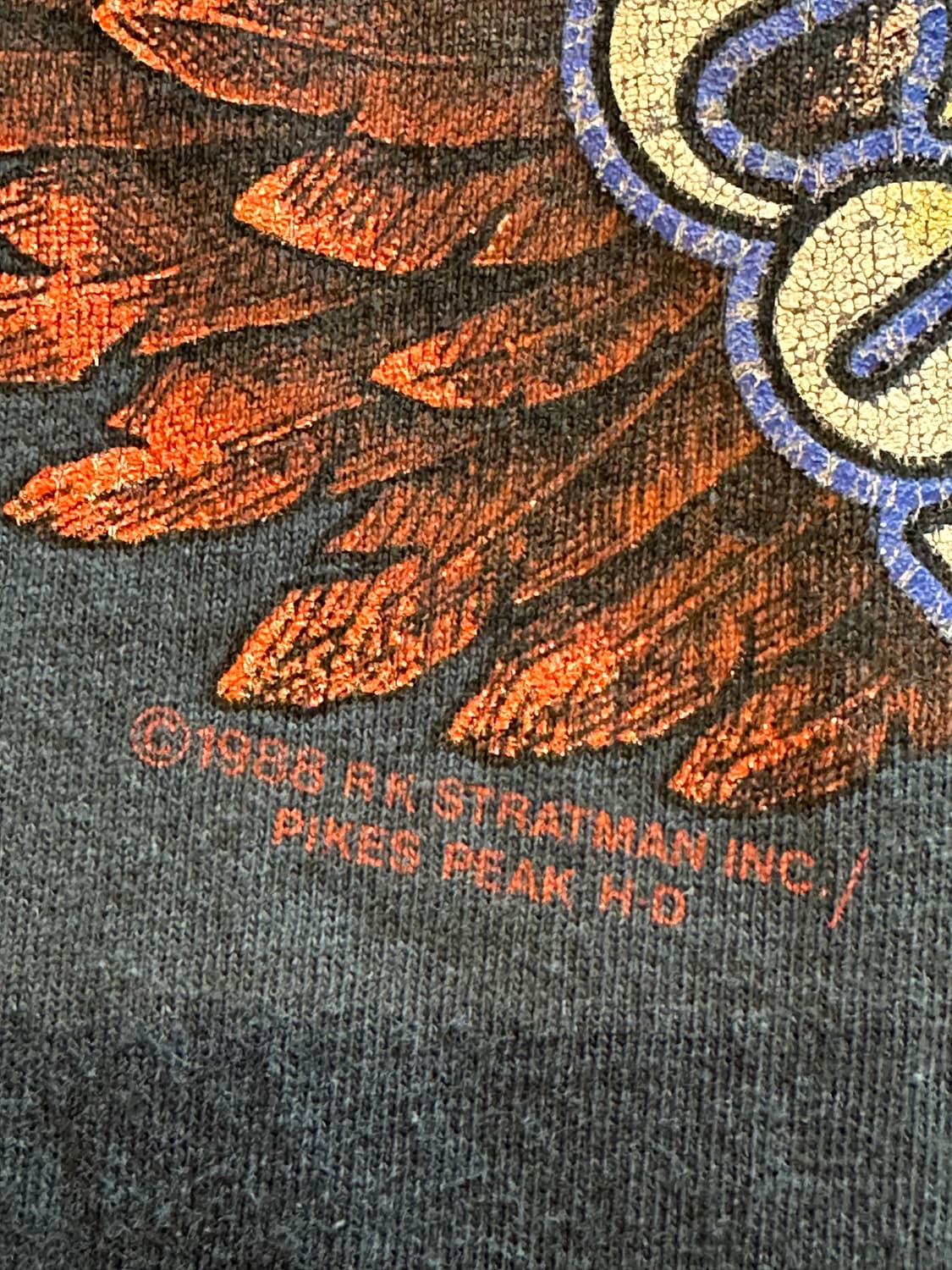 80s 할리데이비슨 'Thunder in the Rockies'  XL 상품이미지8