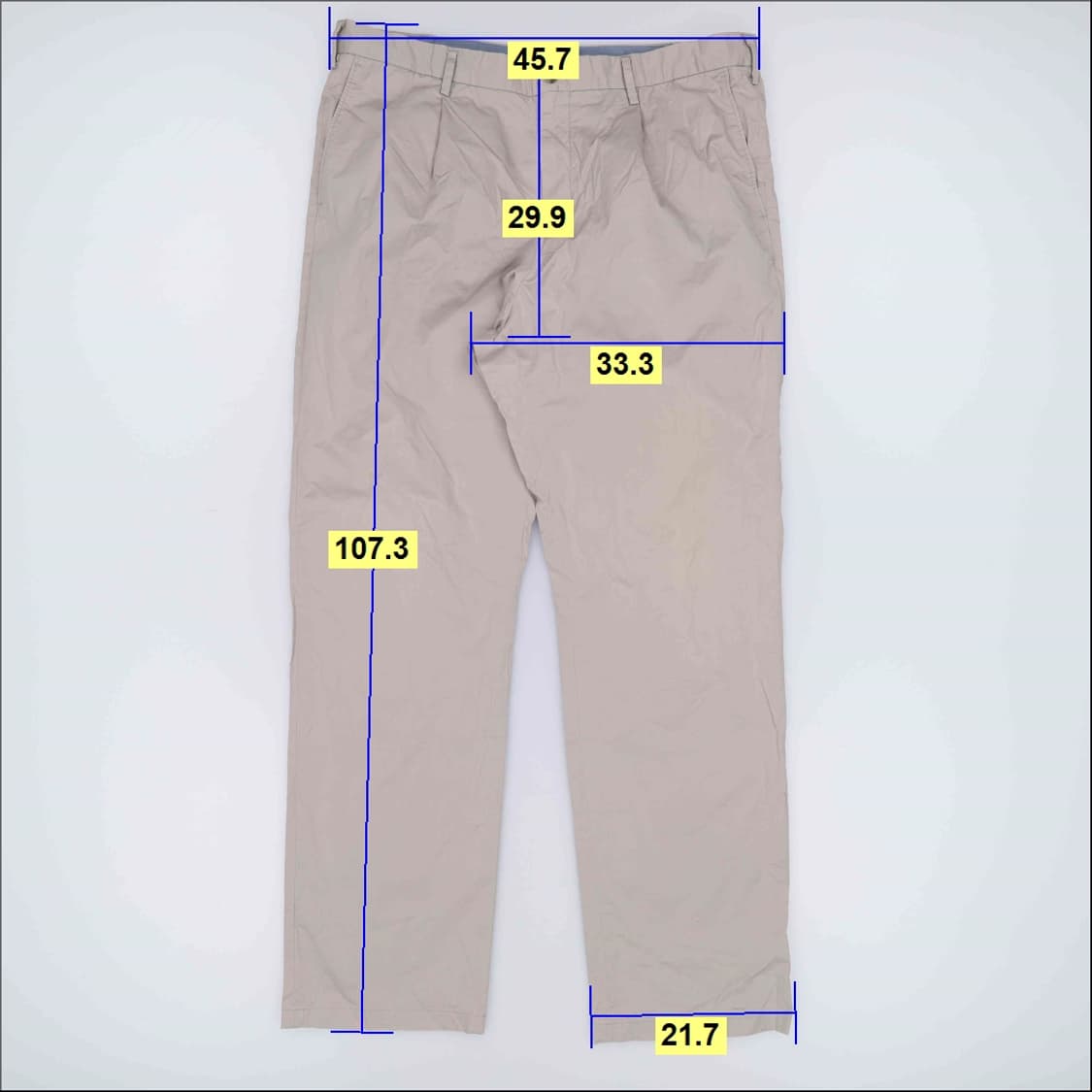 90 헨리코튼 코튼 일자팬츠 0415H1 상품이미지6