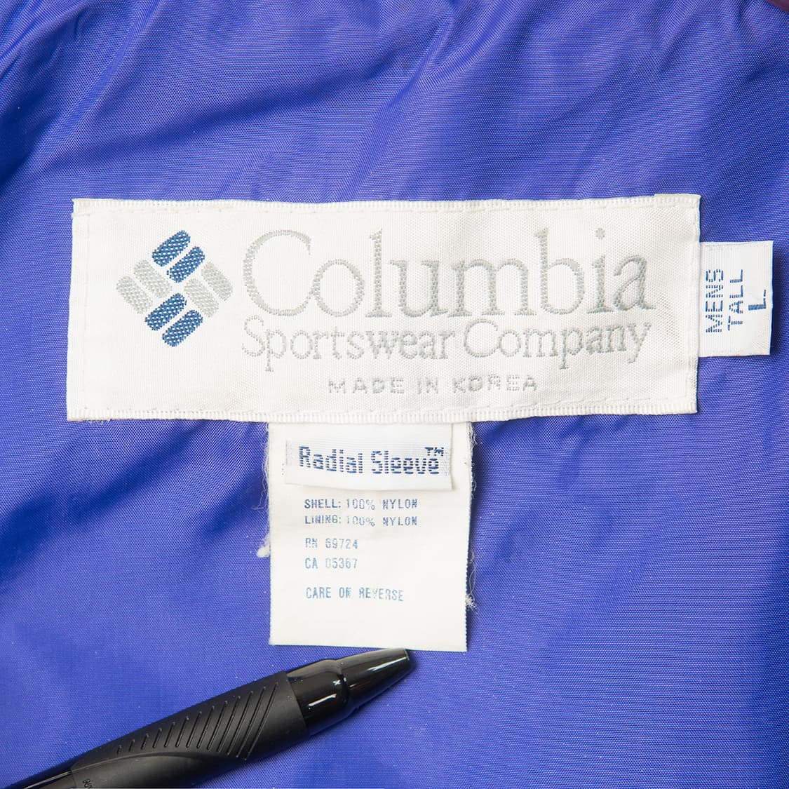 [115] 90s 컬럼비아 코리아메이드 컬러블럭 윈드브레이커  상품이미지9
