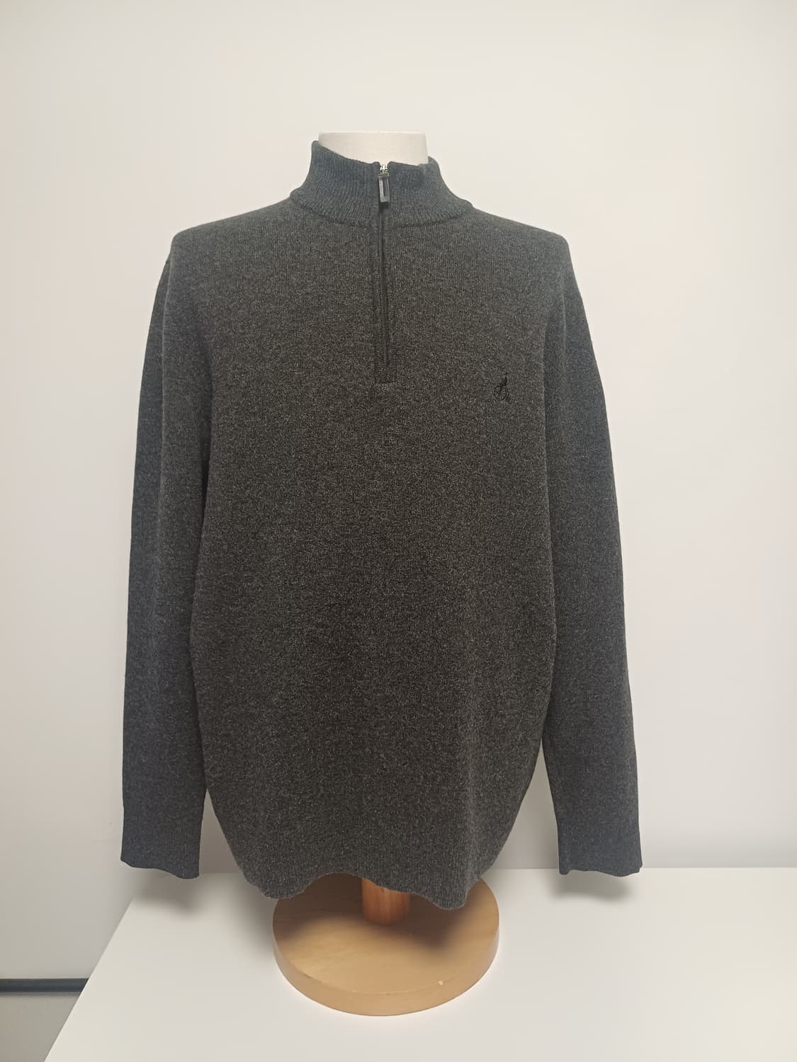 [정품] 빈폴 맨즈 캐시미어 혼방 하프집업 니트 (100/L) 상품이미지1