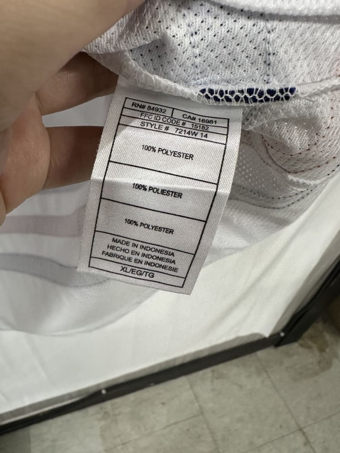 [XL/TG] REEBOK 리복 애드먼턴 오일러스 하키저지 상품이미지6