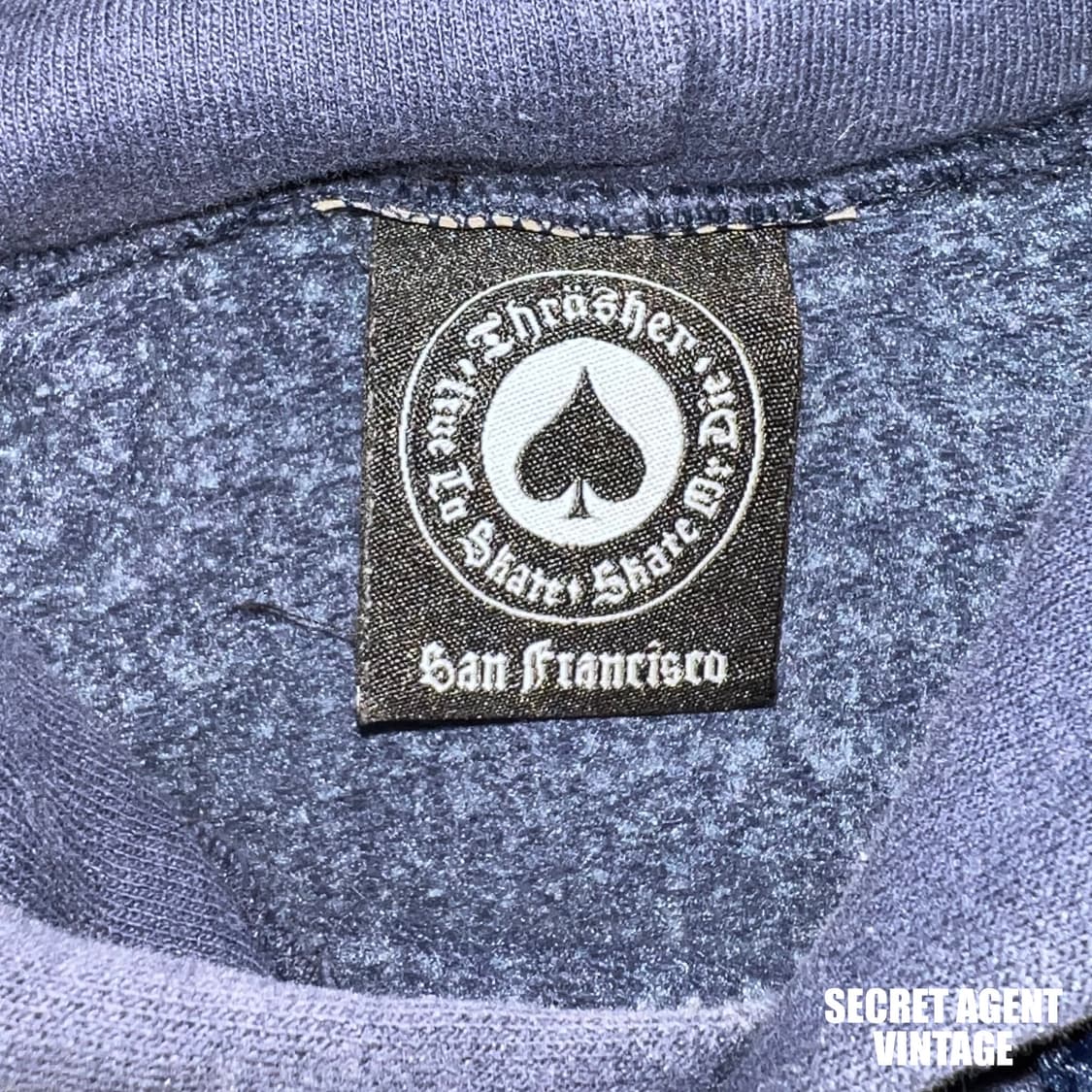 [XL]트레셔 Skateboard 풀오버 후드 네이비 상품이미지5