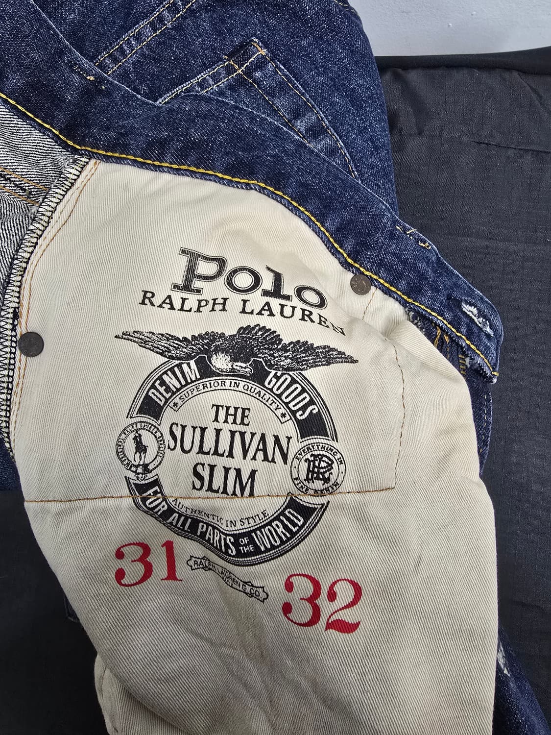 폴로 랄프로렌 스컬 크라운 데님 팬츠 상품이미지3