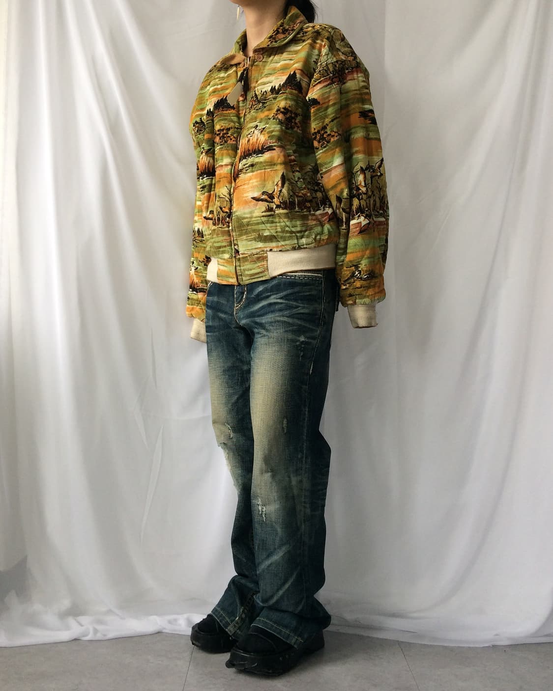 Sudbury Reversible corduroy bomber jacke 상품이미지1