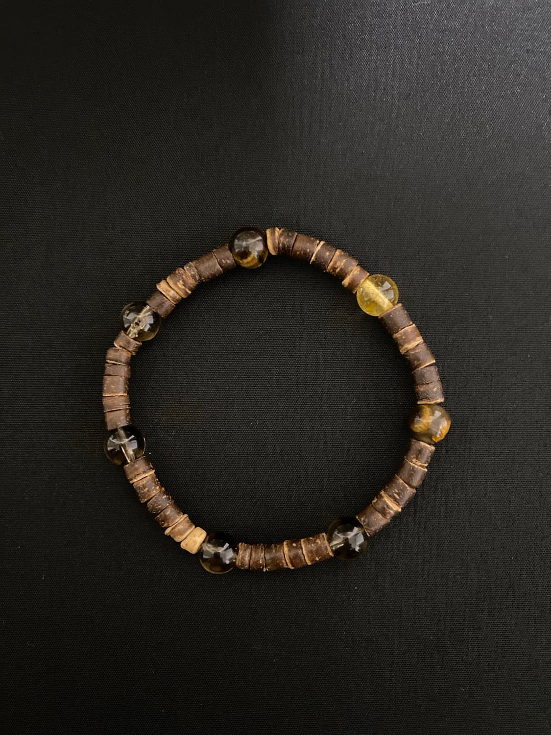 빈티지 원석&우드 팔찌 상품이미지1