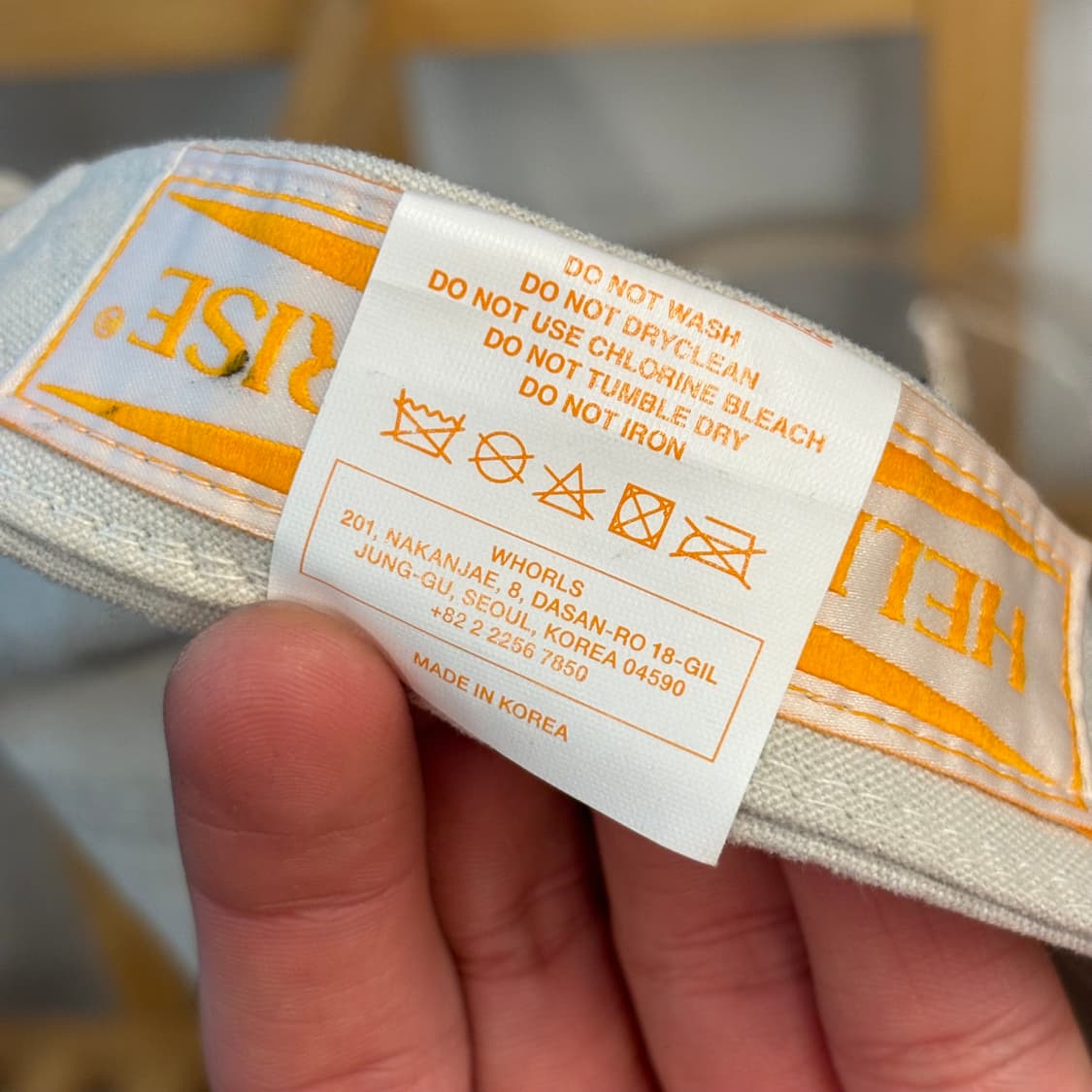 헬로 선라이즈 아치 로고 6패널 캡 OS 상품이미지7