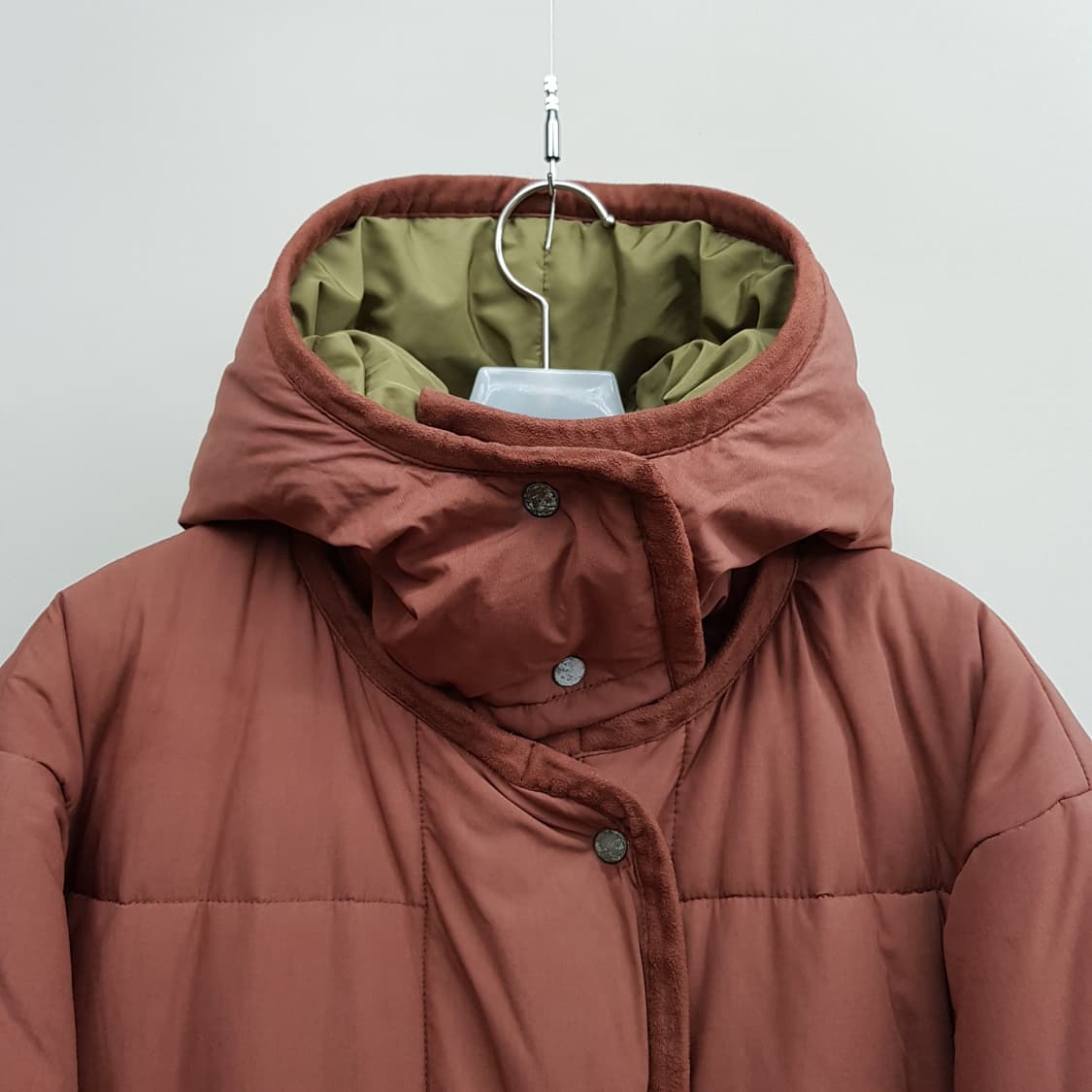 이자벨마랑 테라코타 벨티드 후드 패딩  36사이즈 상품이미지3