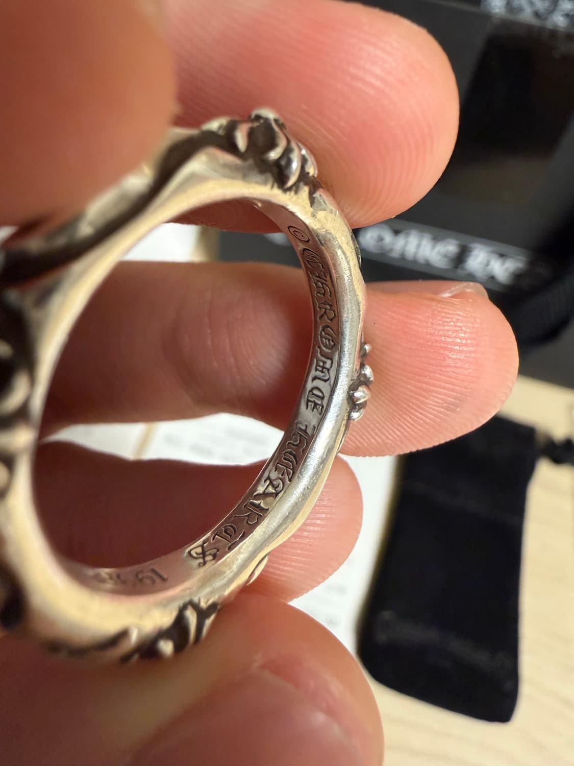 [us11.5] 크롬하츠 sbt링 반지 상품이미지3