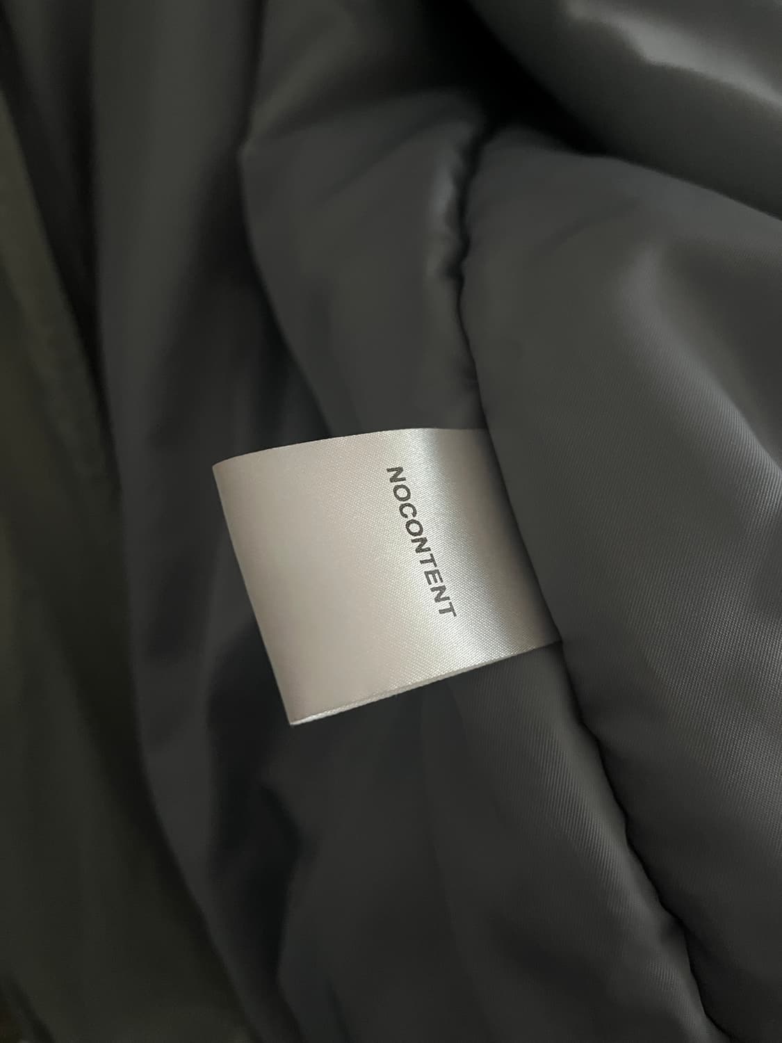 노콘텐츠 윈터 점퍼 라이트 그레이 상품이미지5