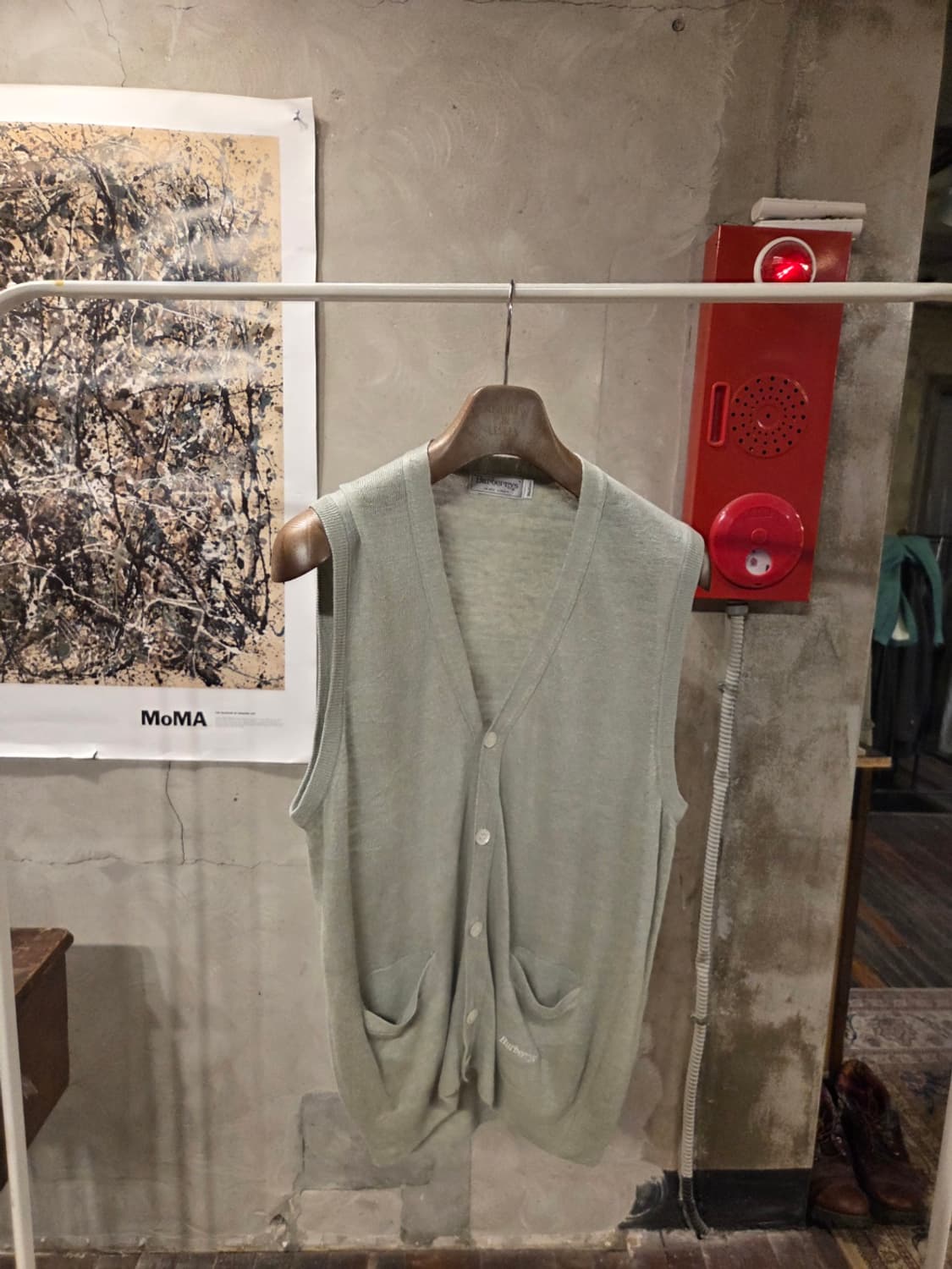 버버리 아이리시 리넨 베스트 상품이미지7