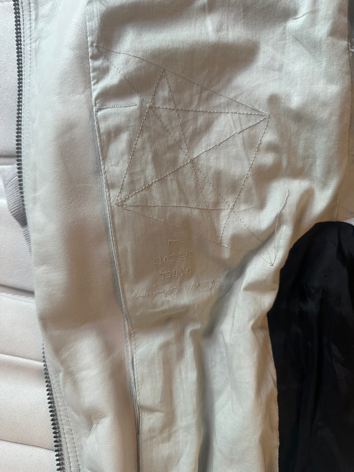 릭오웬스 19ss 로테르담 레더 자켓 46 상품이미지8