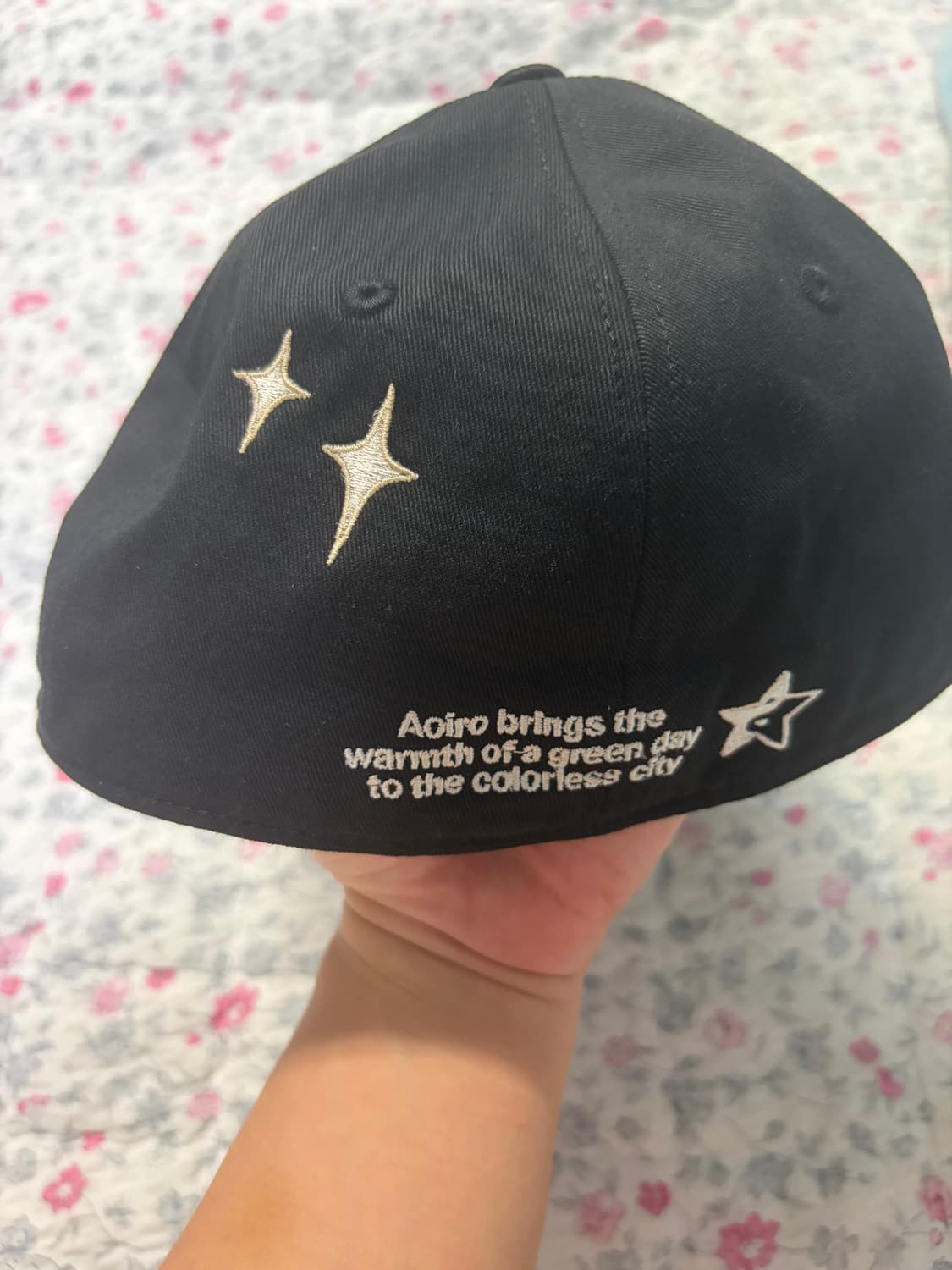 아오이로 6패널 캡 블랙 상품이미지4
