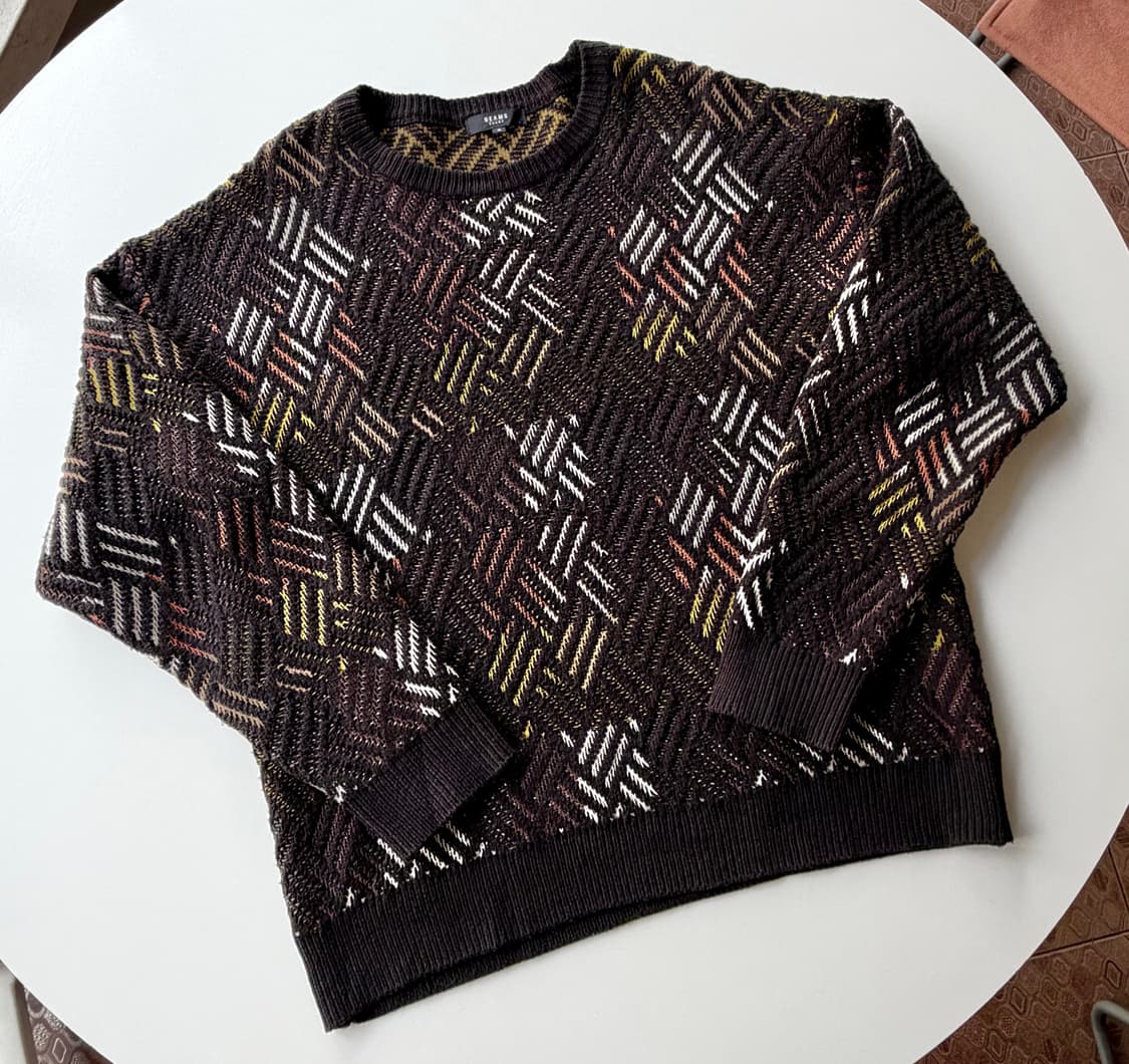 빔즈 BEAMS heart 니트 (m) 상품이미지4