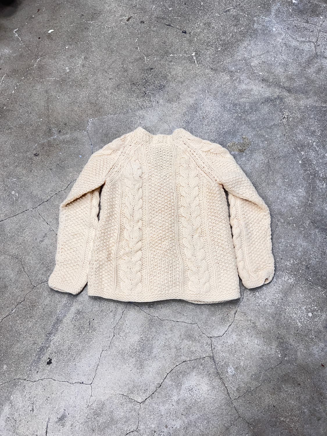 핸드메이드 울 니트 가디건 상품이미지2