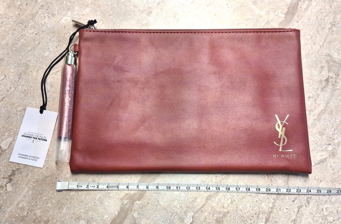 입생로랑 YSL 레드 테슬 파우치 (새제품)
 상품이미지9