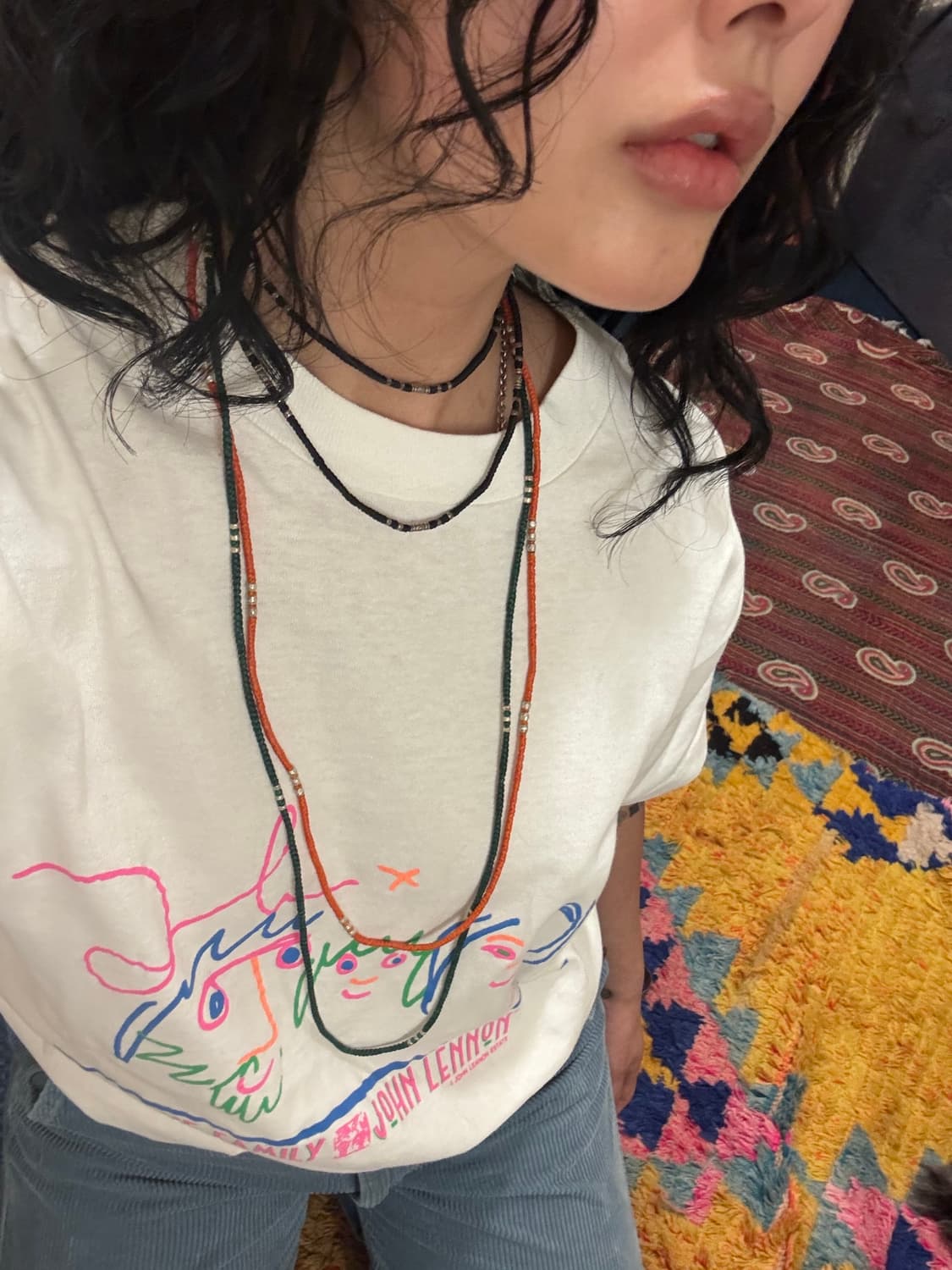 90‘s family  john lennon t-shirt 상품이미지5