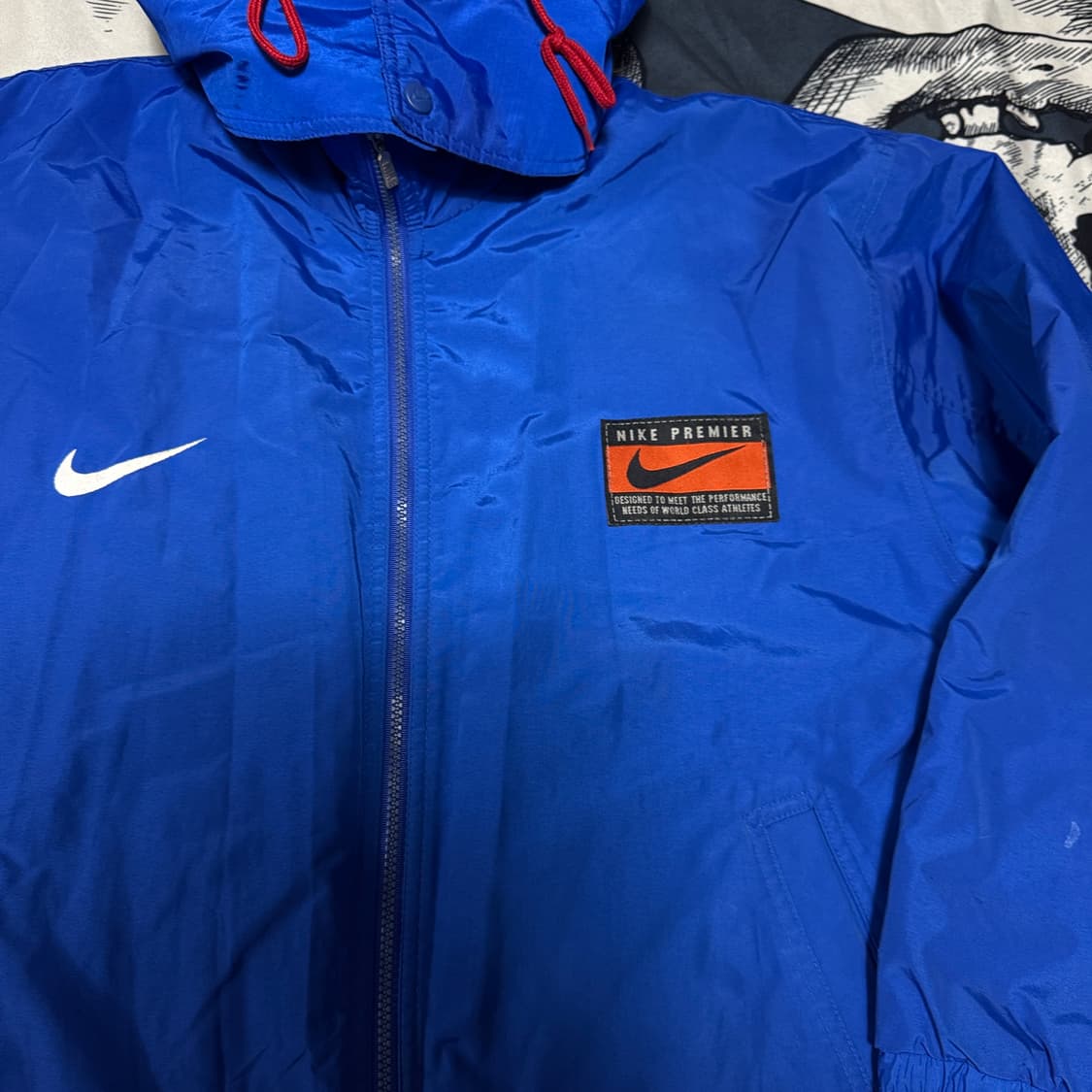 나이키올드스쿨 팀코리아 퀄팅 바람막이 100사이즈 상품이미지2