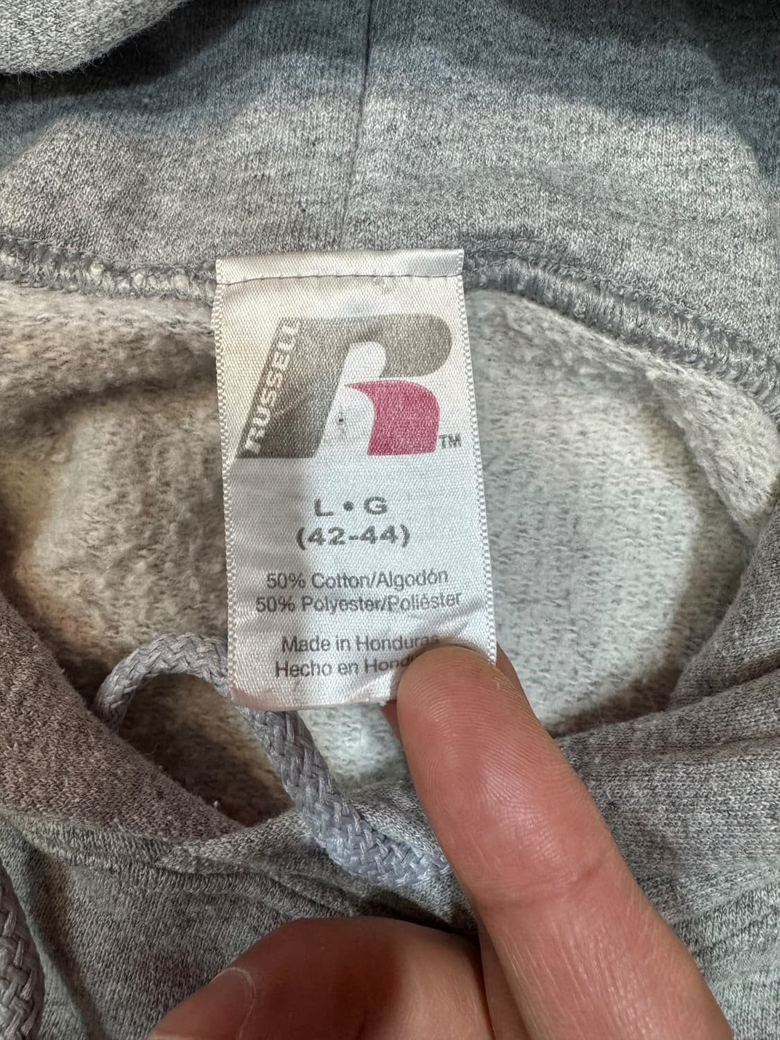 러셀 빈티지 스웻 후드티 (L)   상품이미지4