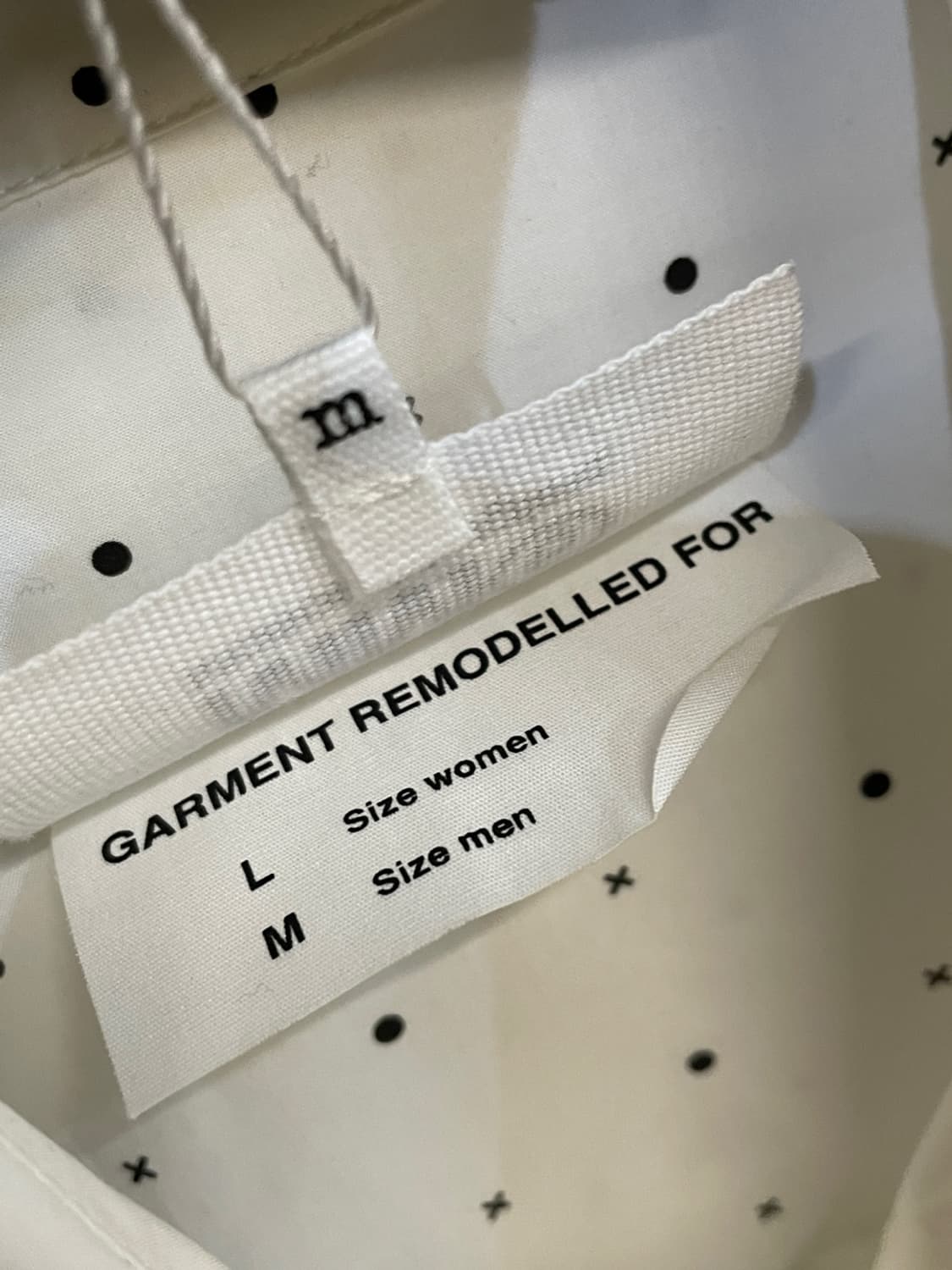 MM6 메종 마르지엘라 도트 프린트 셔츠  상품이미지7