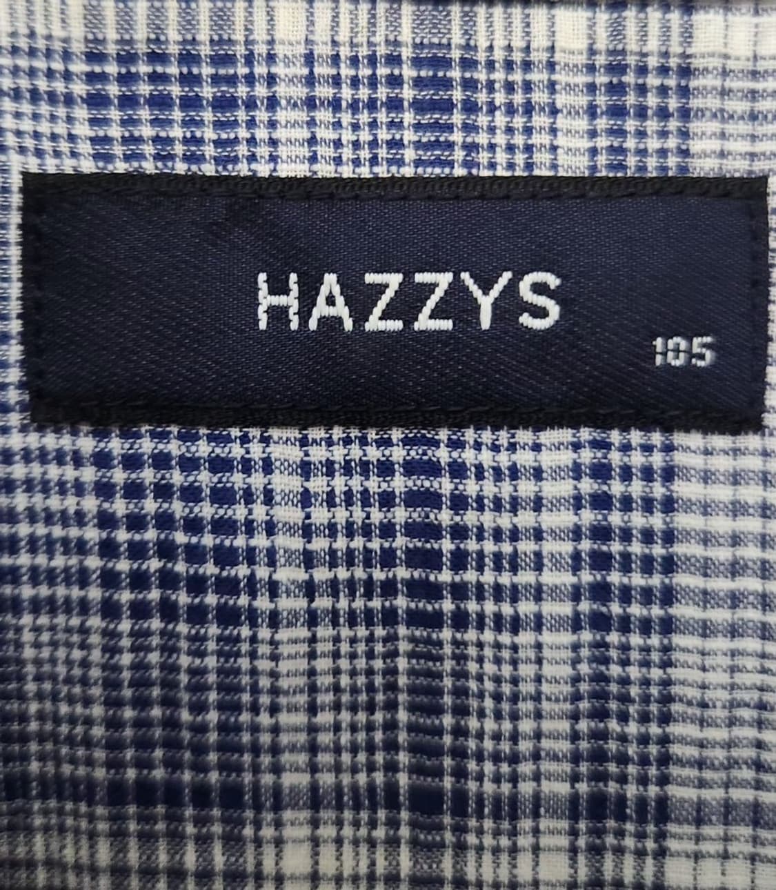 [HAZZYS 헤지스] 105 남 반팔셔츠 체크셔츠 상품이미지3
