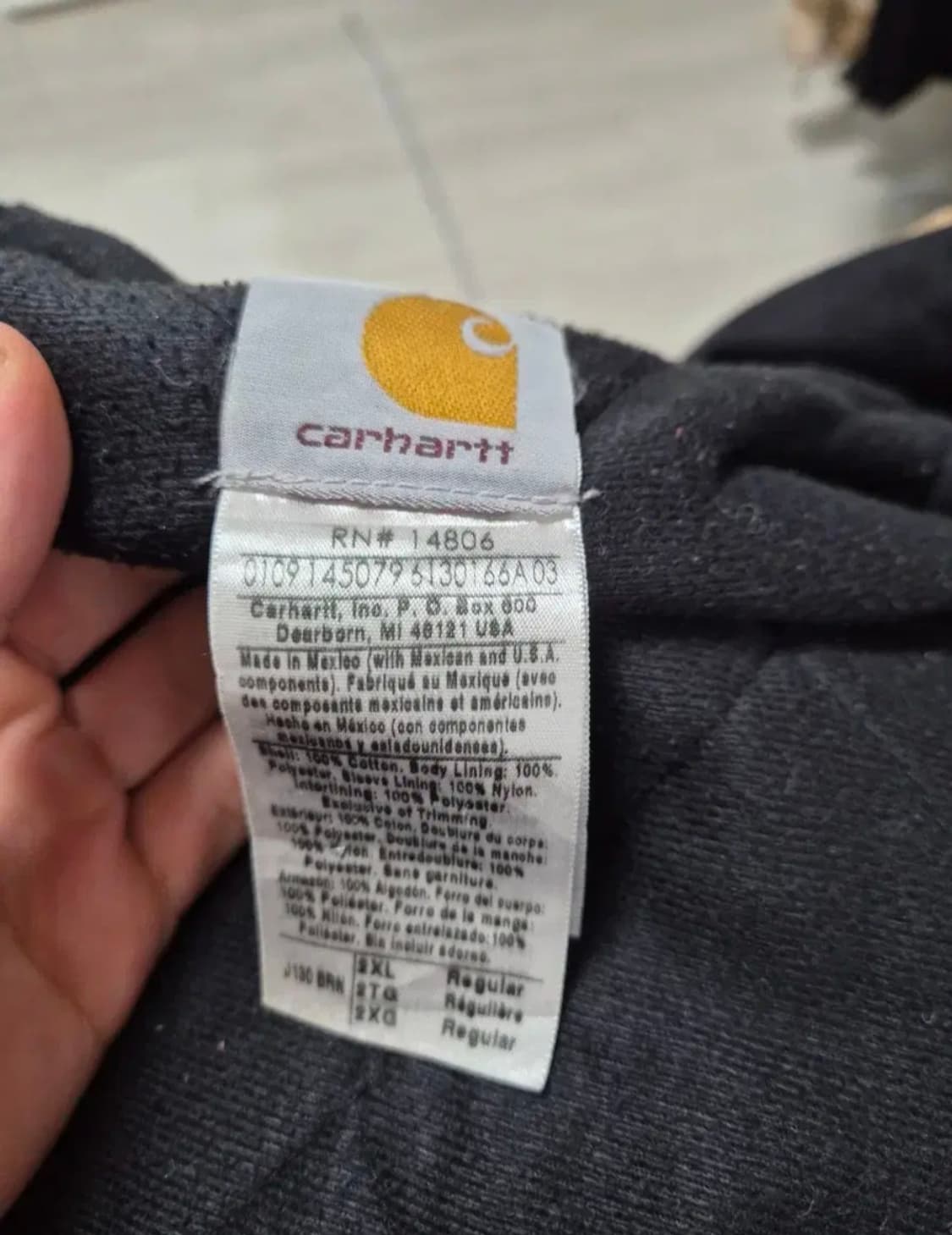 칼하트 j130자켓 상품이미지6