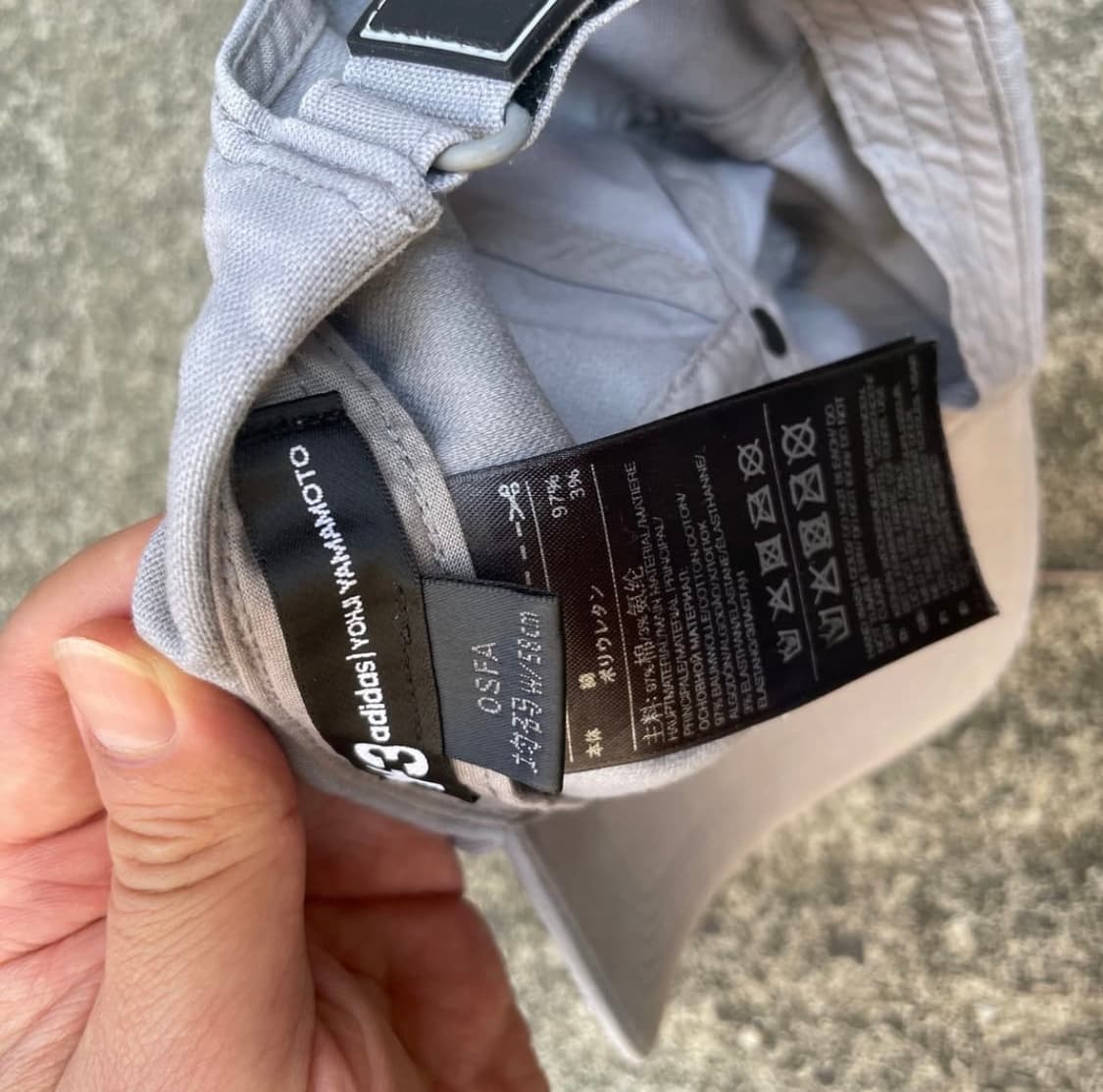 요지야마모토 Y-3 볼캡 모자 아주 상품이미지5