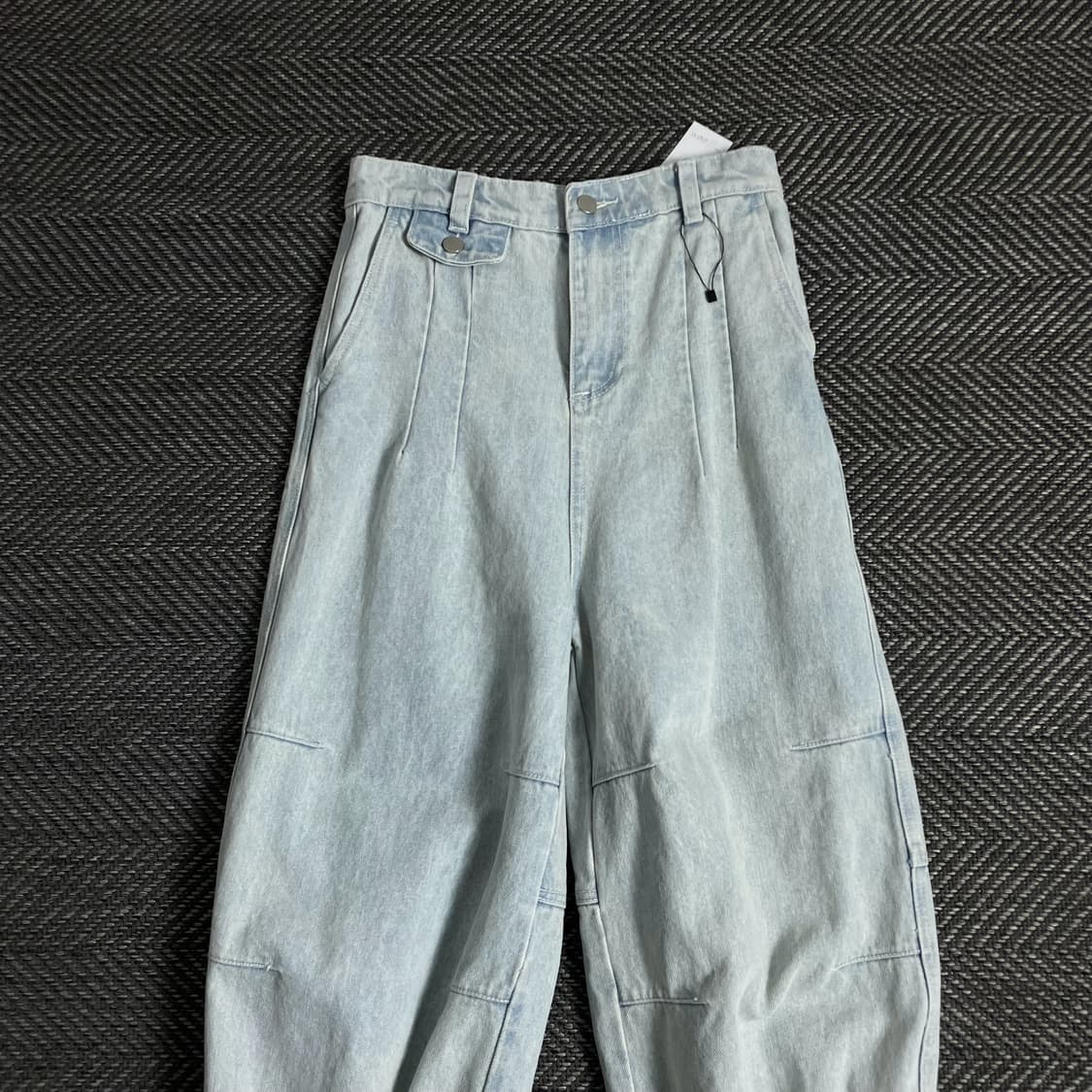 빈티지 디테일 퍼티그 데님 팬츠o 3262 상품이미지3
