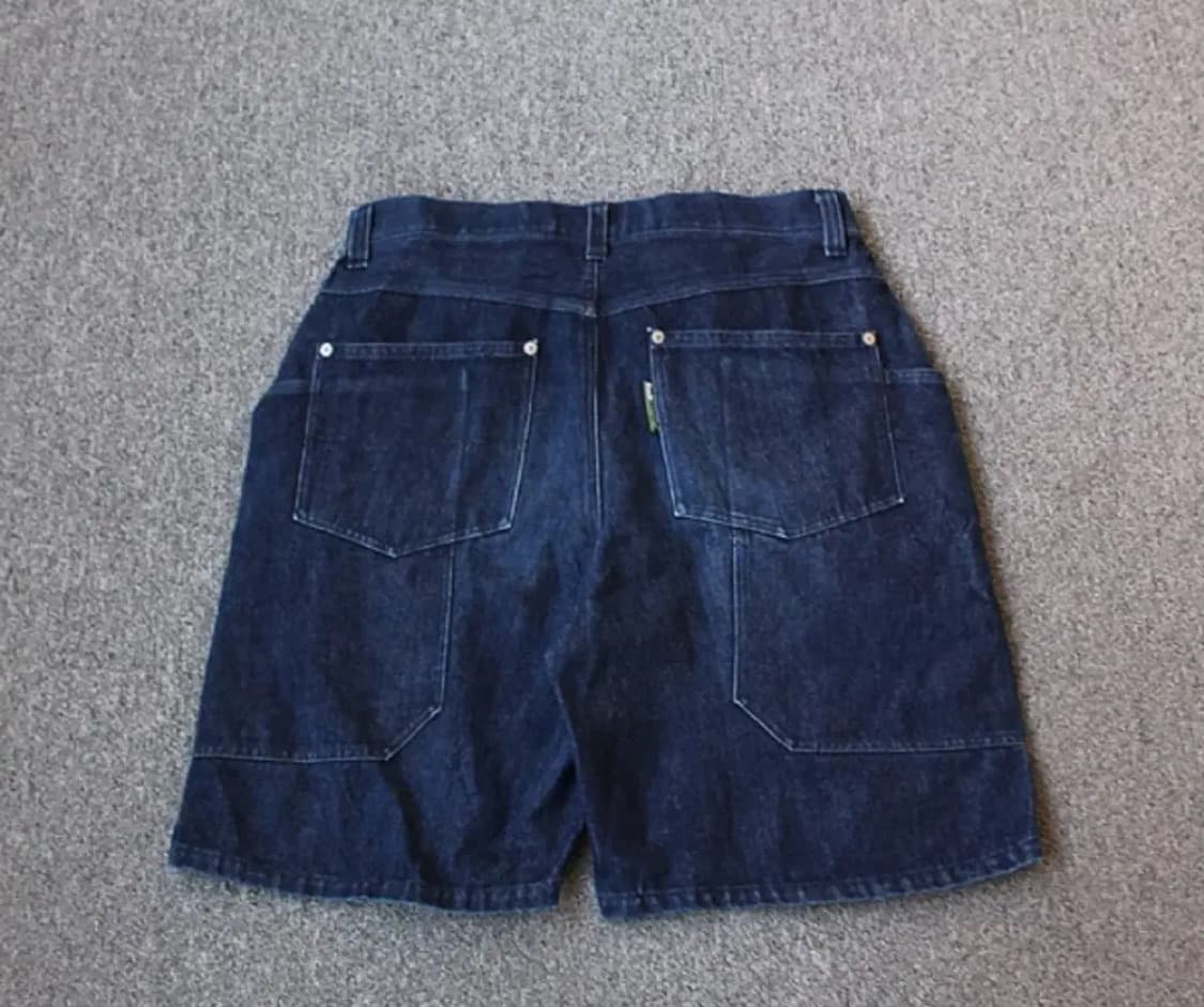 백채널 빈티지 데님 반바지- 32~3. 상품이미지5