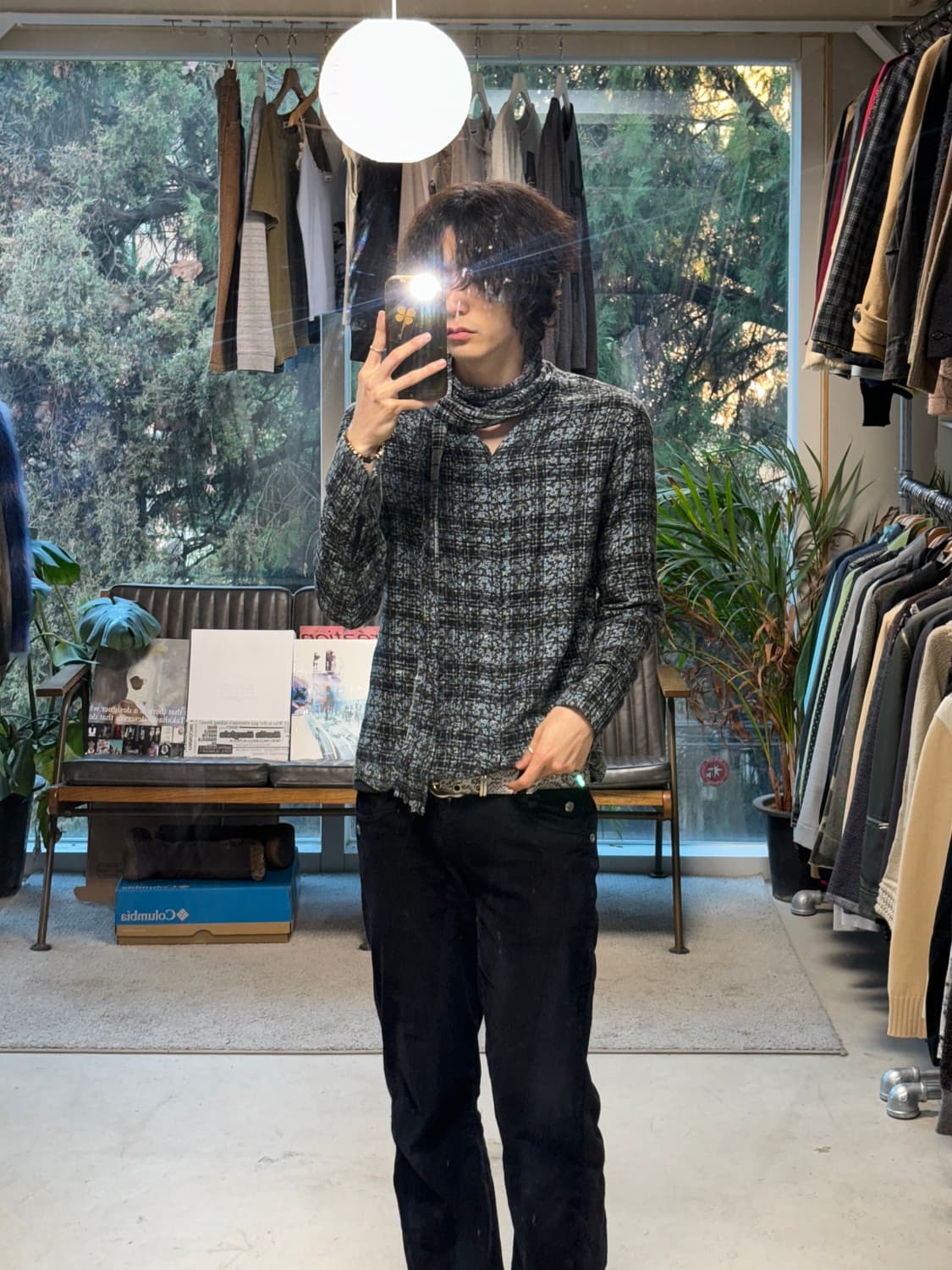 라드뮤지션 스카프 셔츠 상품이미지3