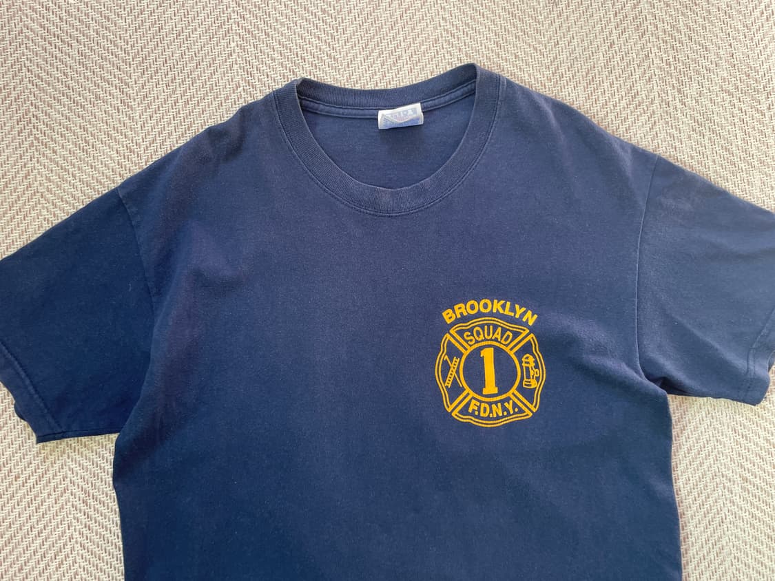 Hanes fdny squad co 1 소방국 반팔티셔츠 상품이미지4