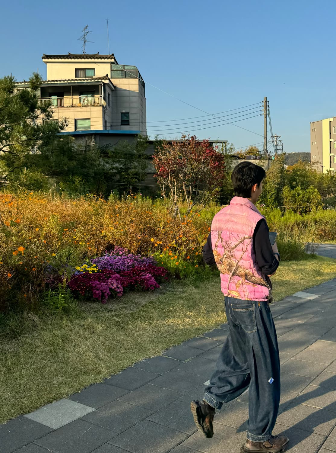 자라 x 아더에러 와이드 레그 진 블루 32 상품이미지2